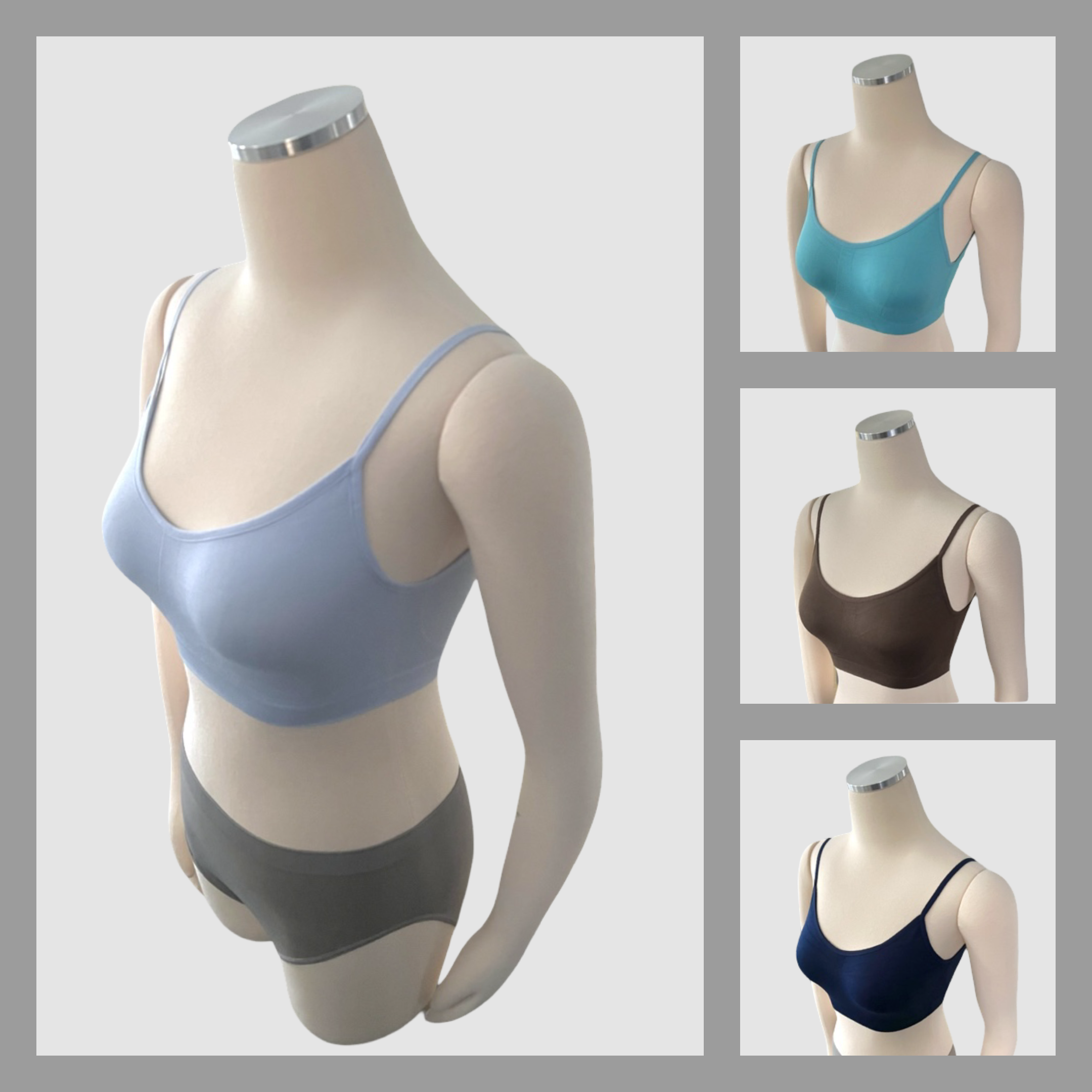 Cami Bra Classic Petite Shorter Straps