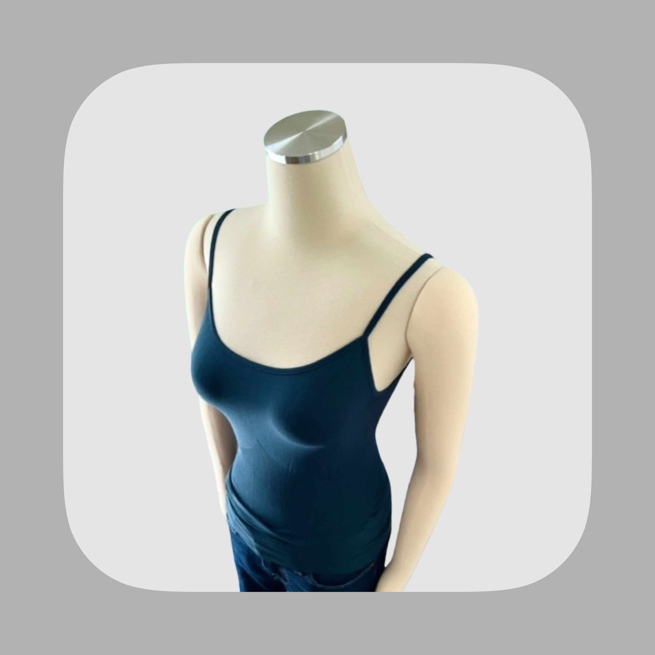 Camisole Petite with Soft Round Straps 