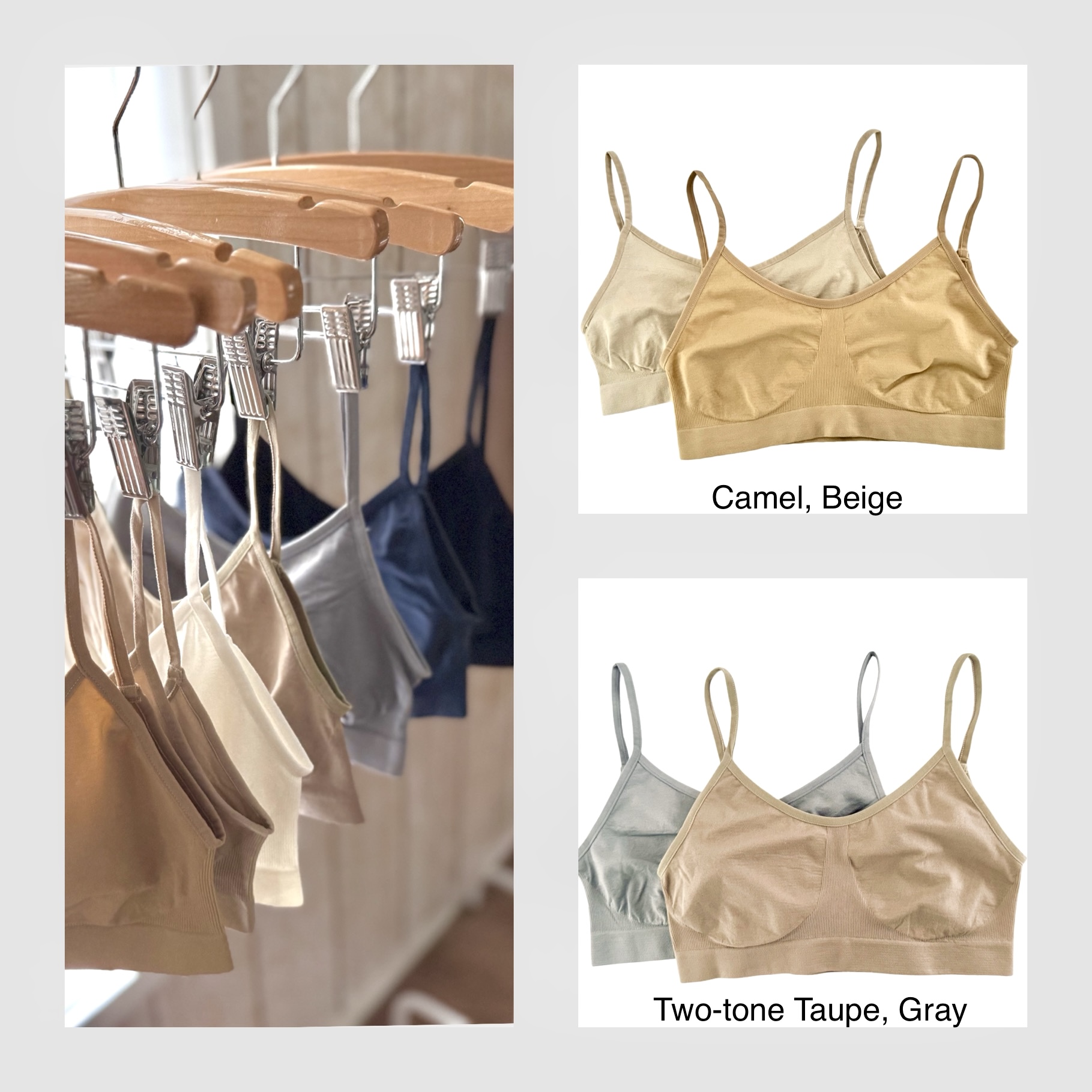 Cami Bra Classic Tighter Stiffer Knit