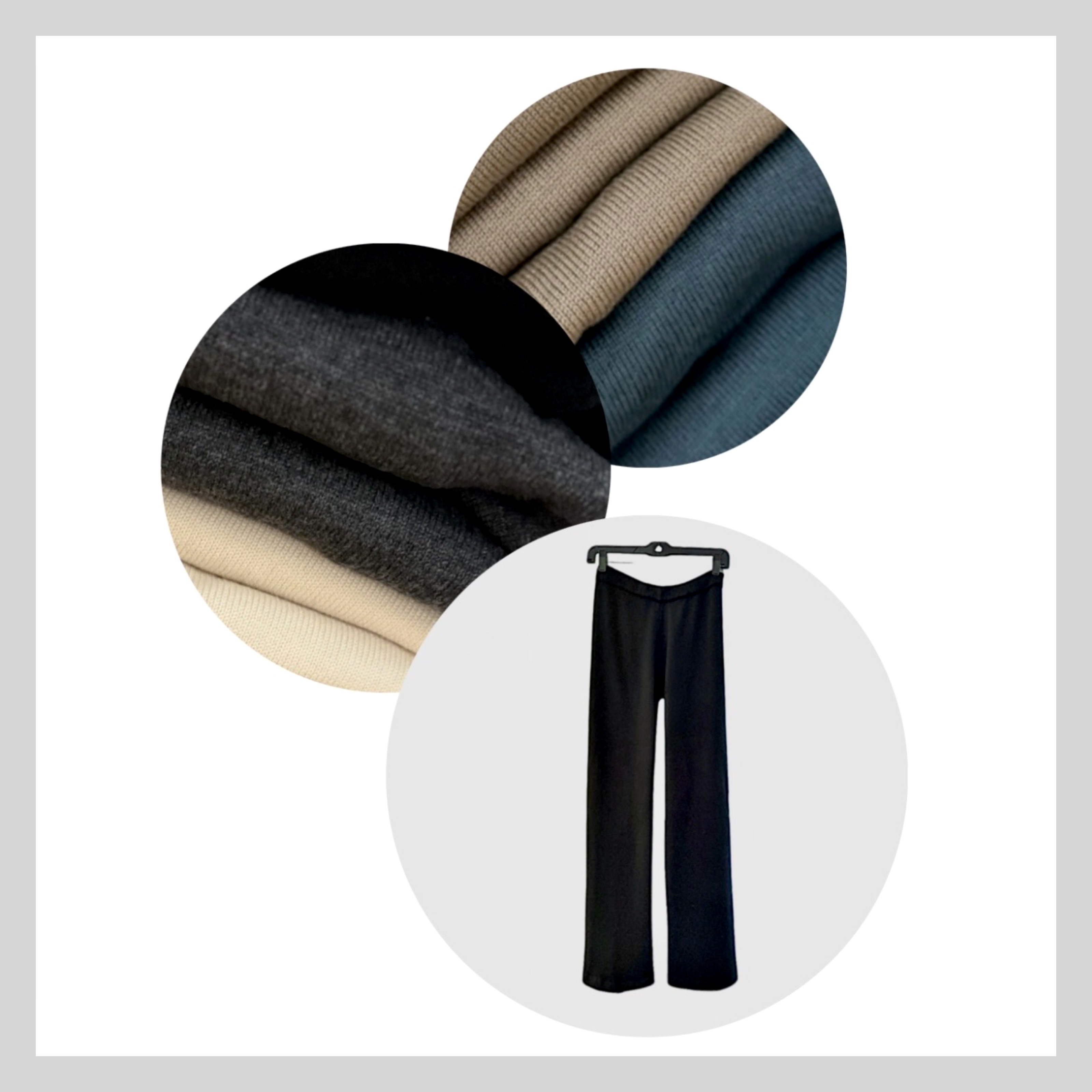 Super Soft Premium Wool Knit Pants 