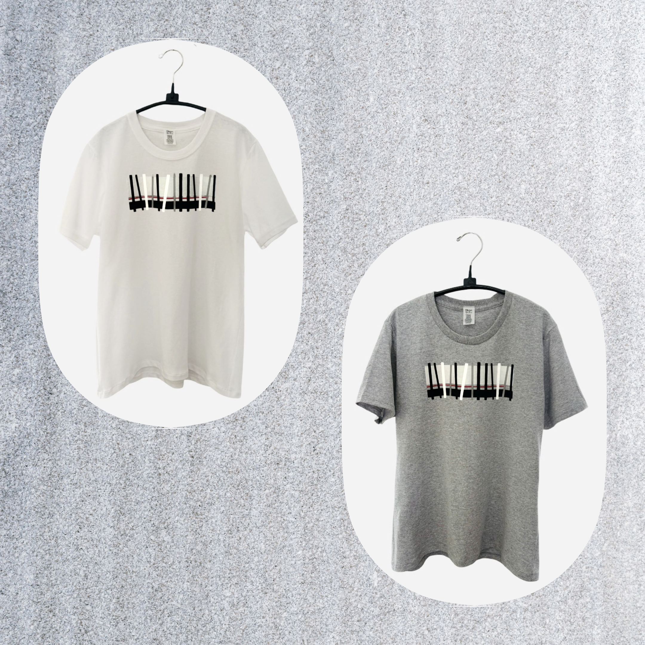Black White Stripe T Shirt 