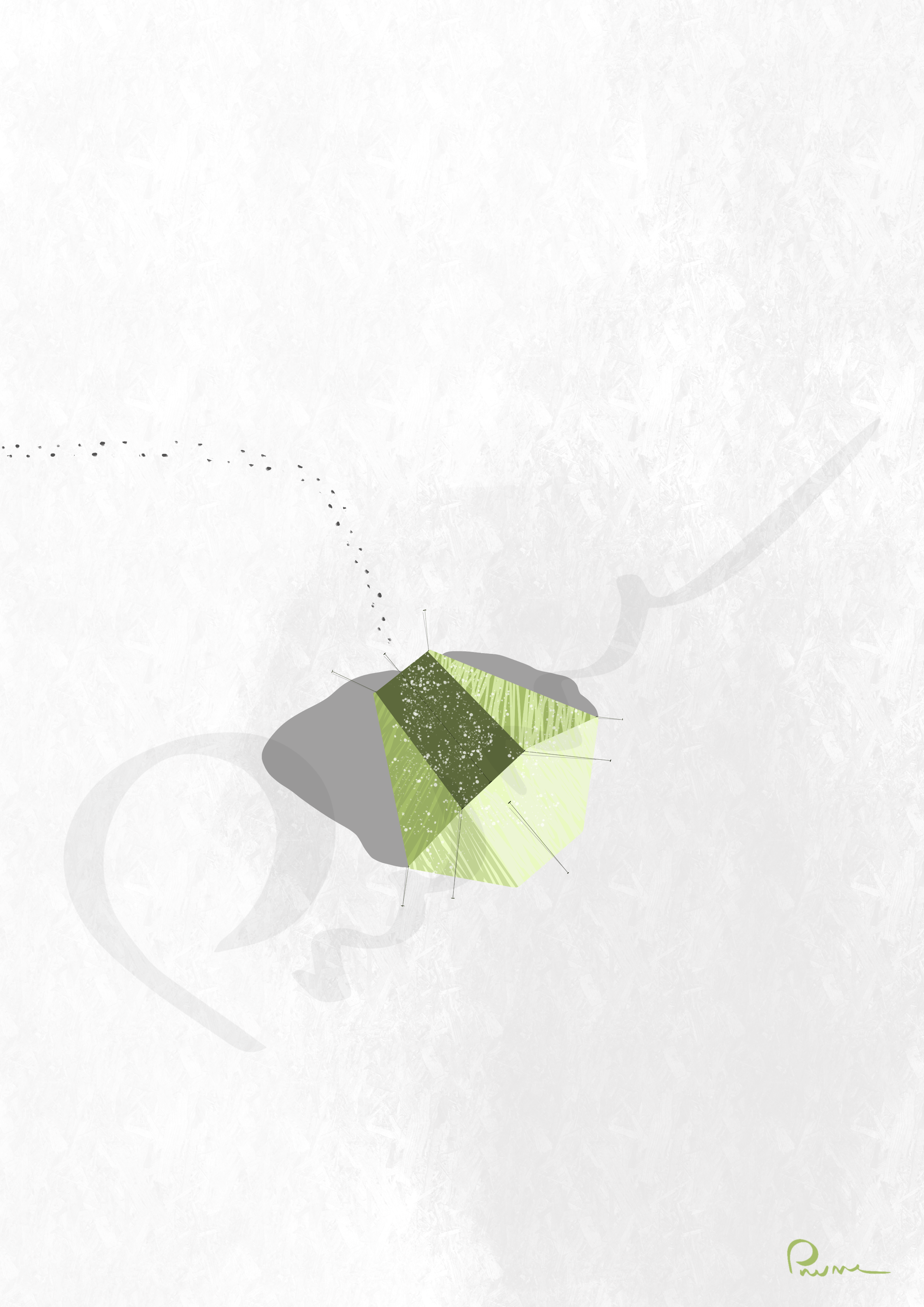 Illustration "Vue du ciel"