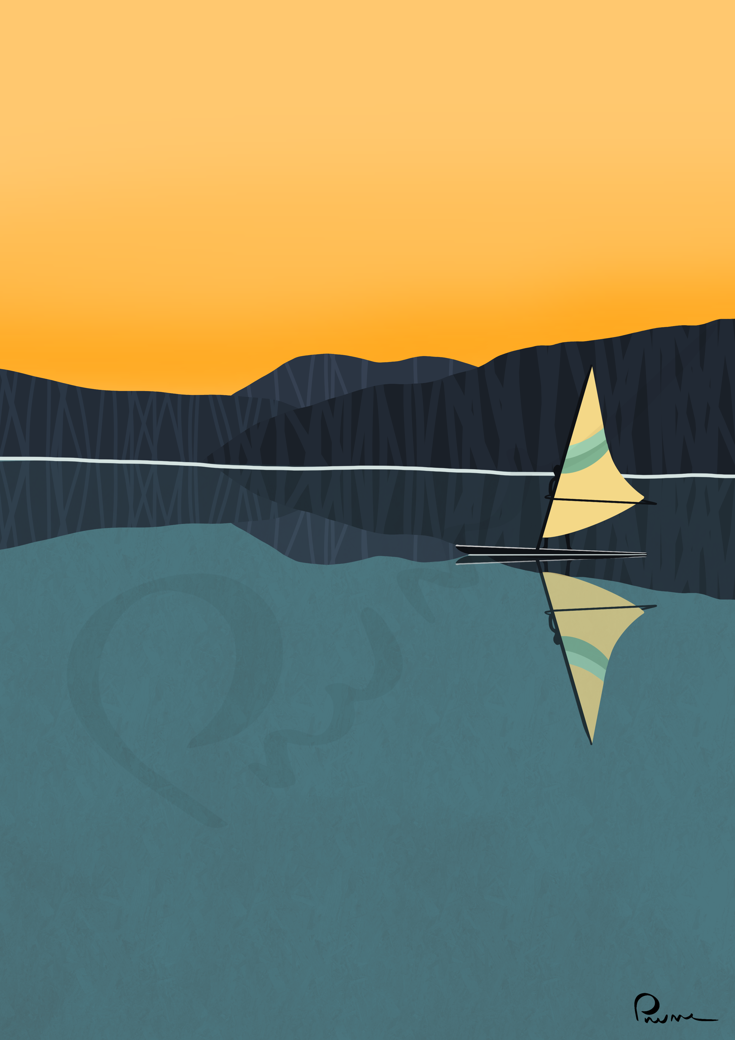 Illustration "Crépuscule"