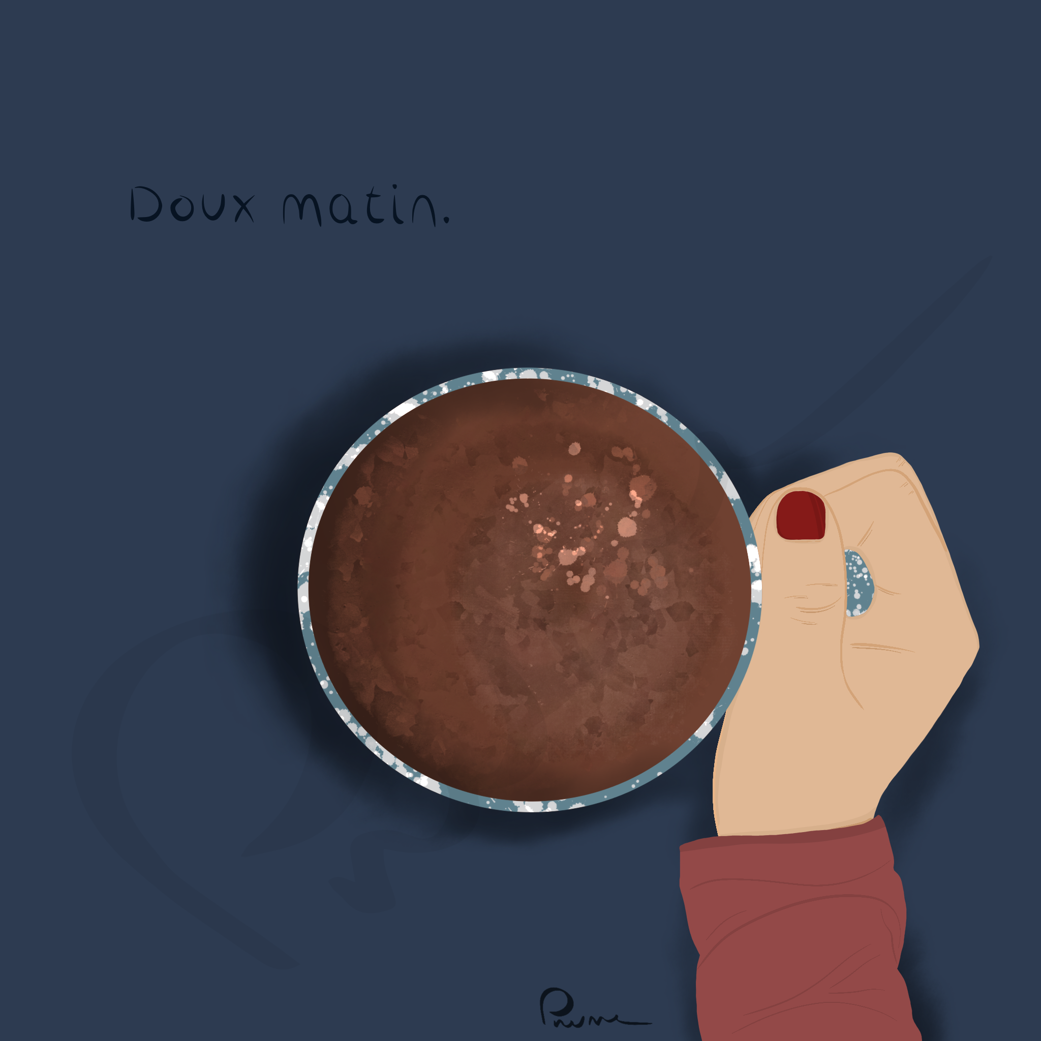 Illustration "Doux matin"