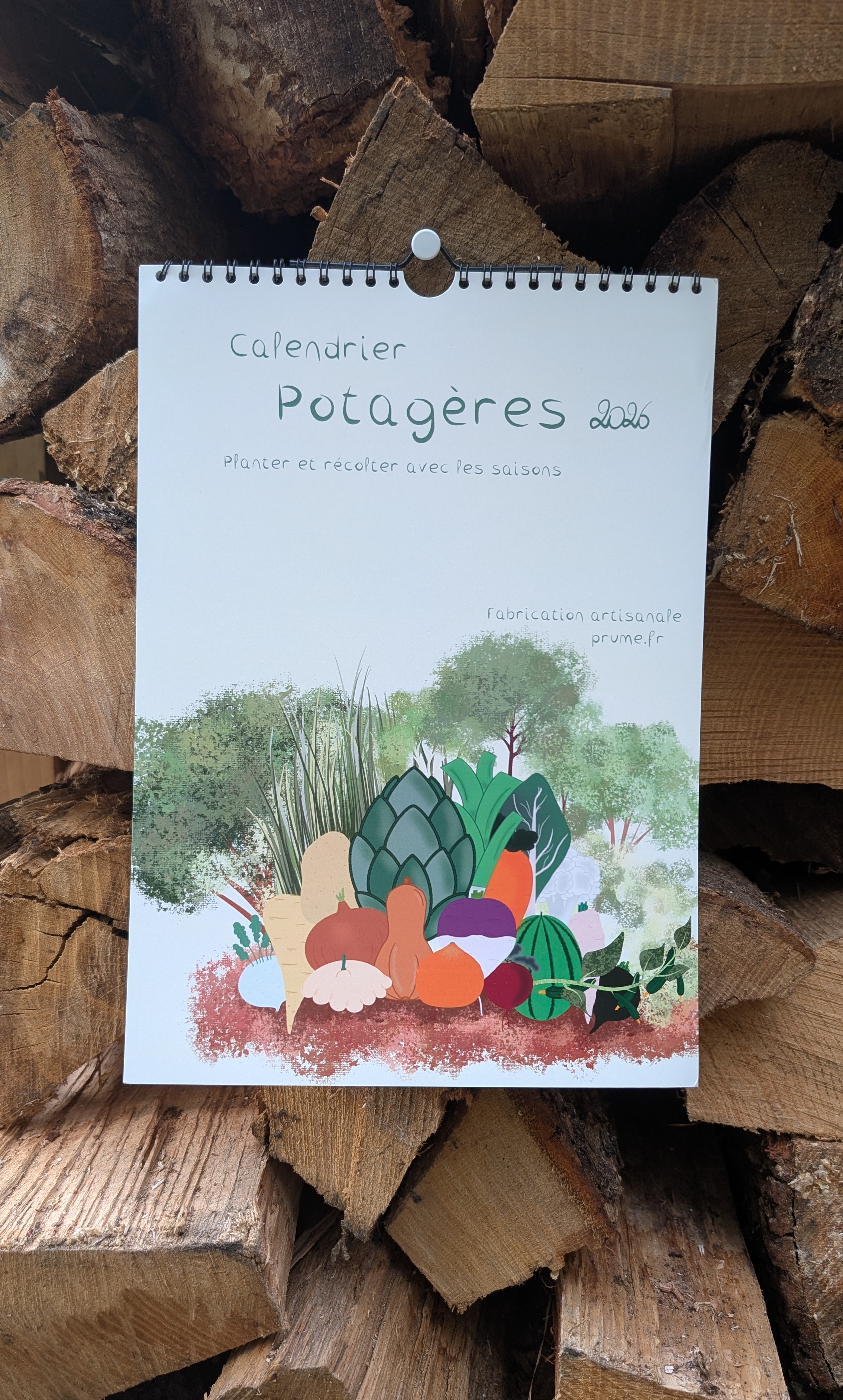 Calendrier Potagères 2026