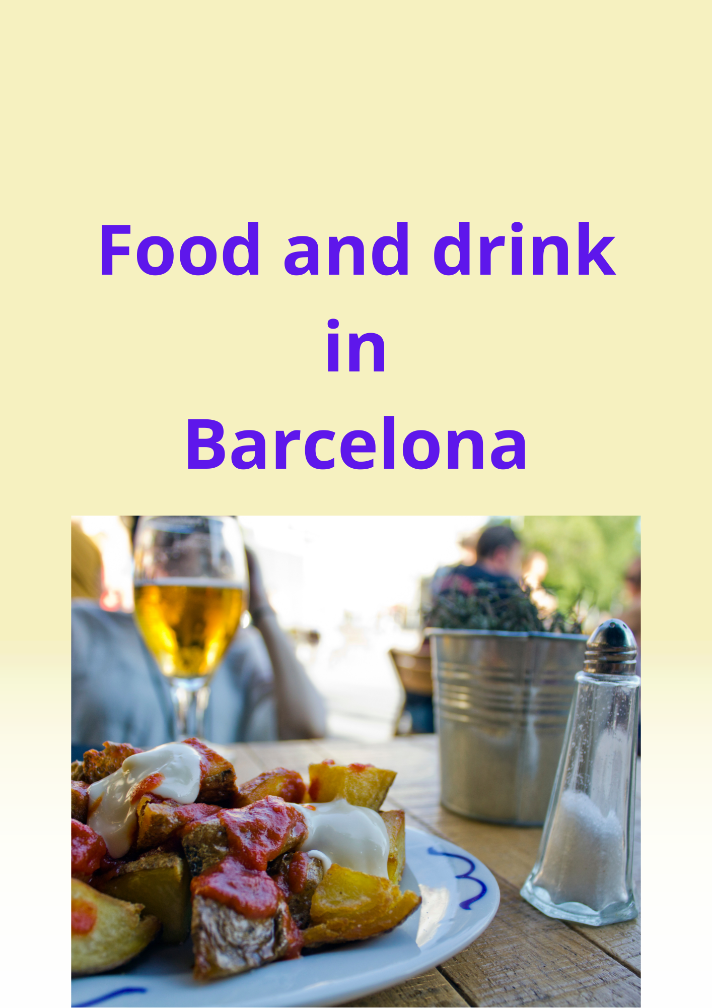 Food and drink in Barcelona digital guide