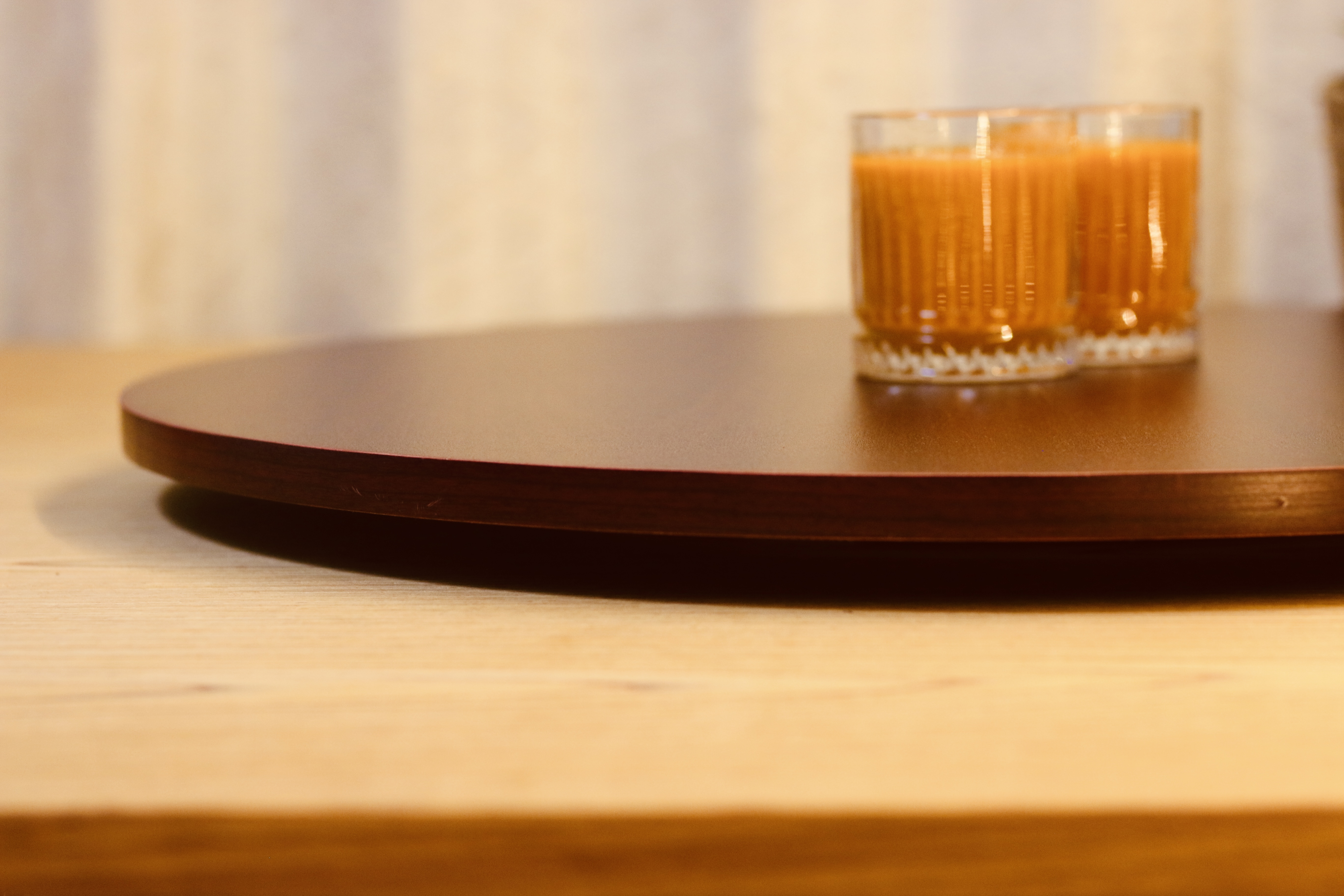 Turntable- Dark brown 