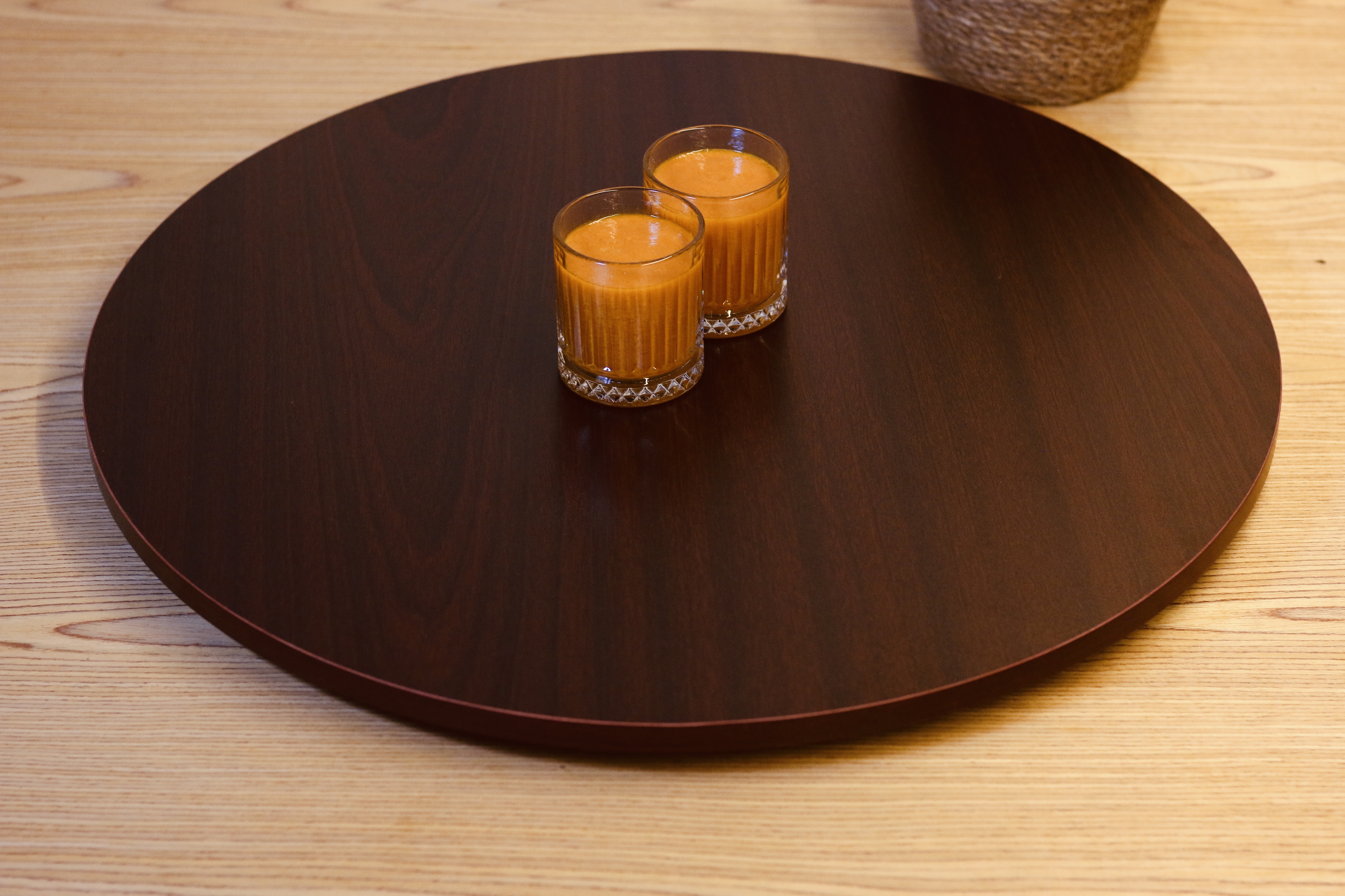 Turntable- Dark brown 