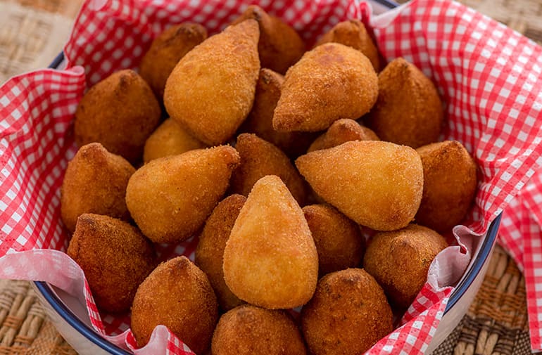 Coxinhas de Frango