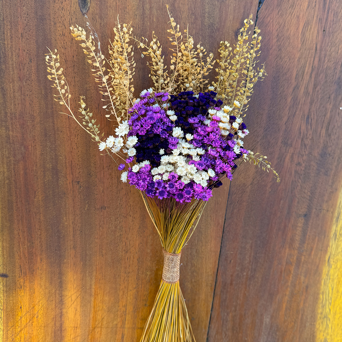 Kit com 10 Buquês Rústicos Mistos