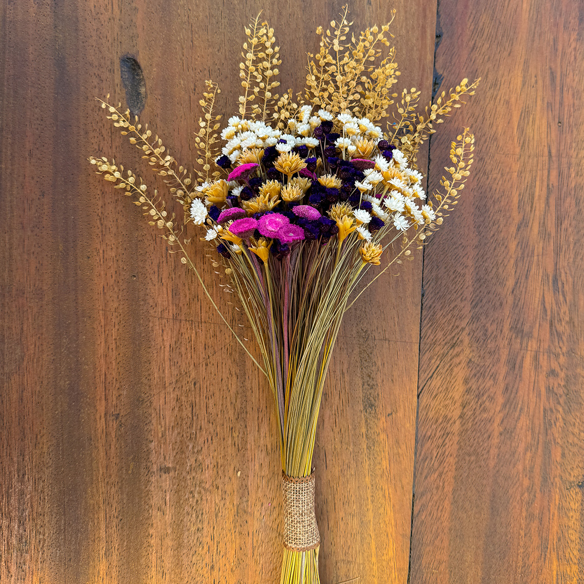 Kit com 10 Buquês Rústicos Mistos