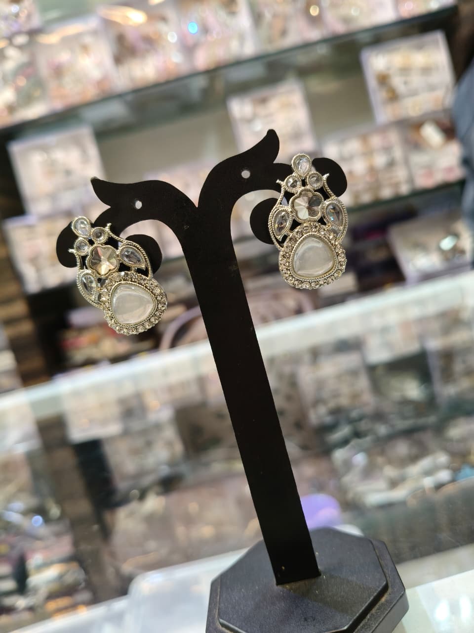 Elegant Crystal Drop Earrings