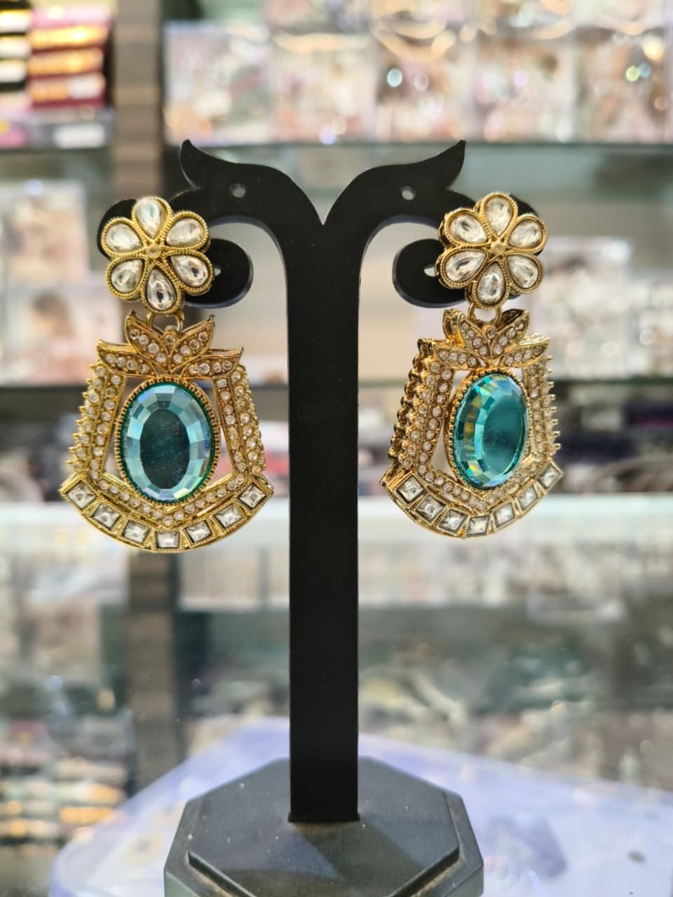Elegant Gold-Plated Earrings