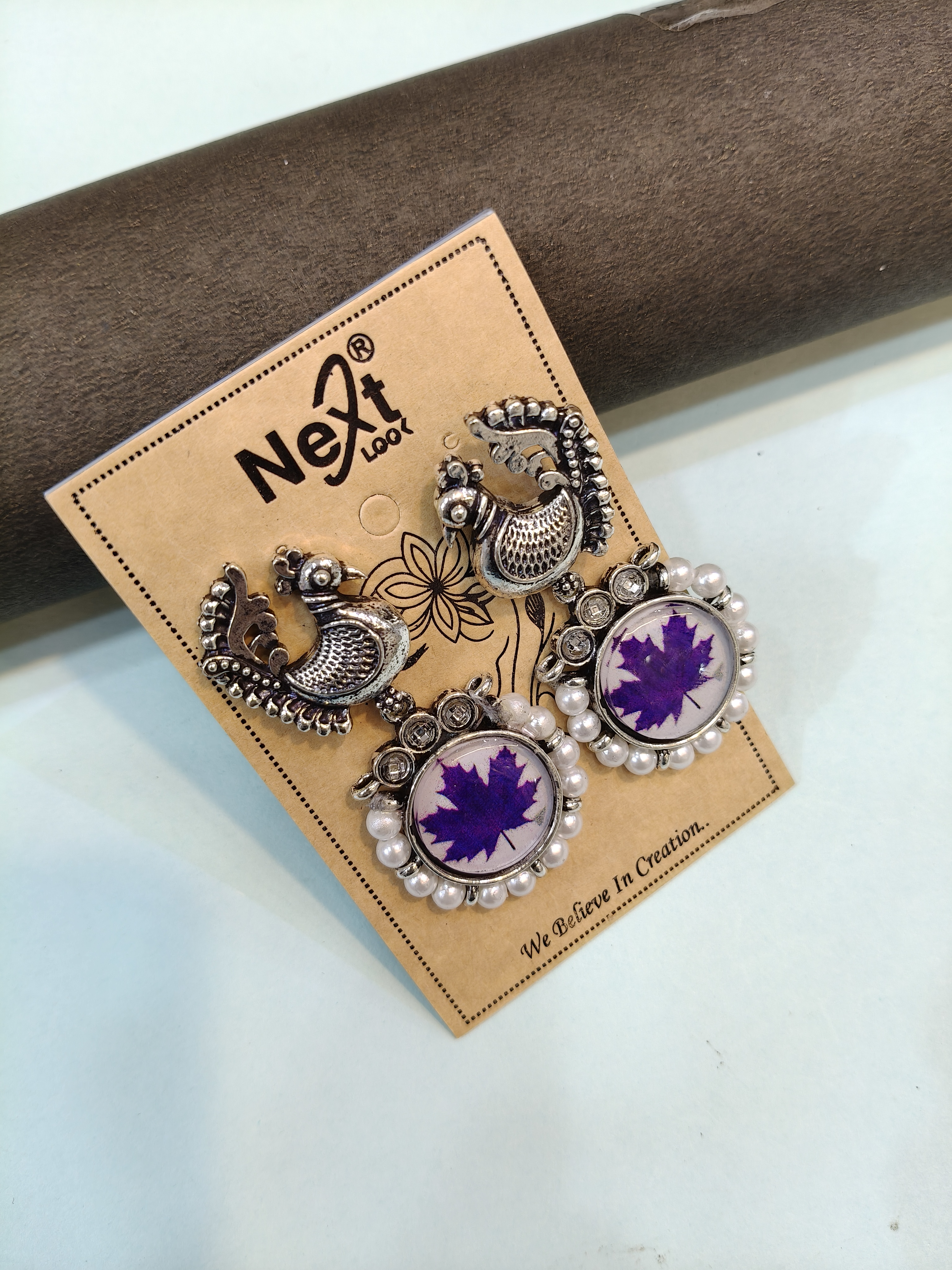 Peacock Earrings