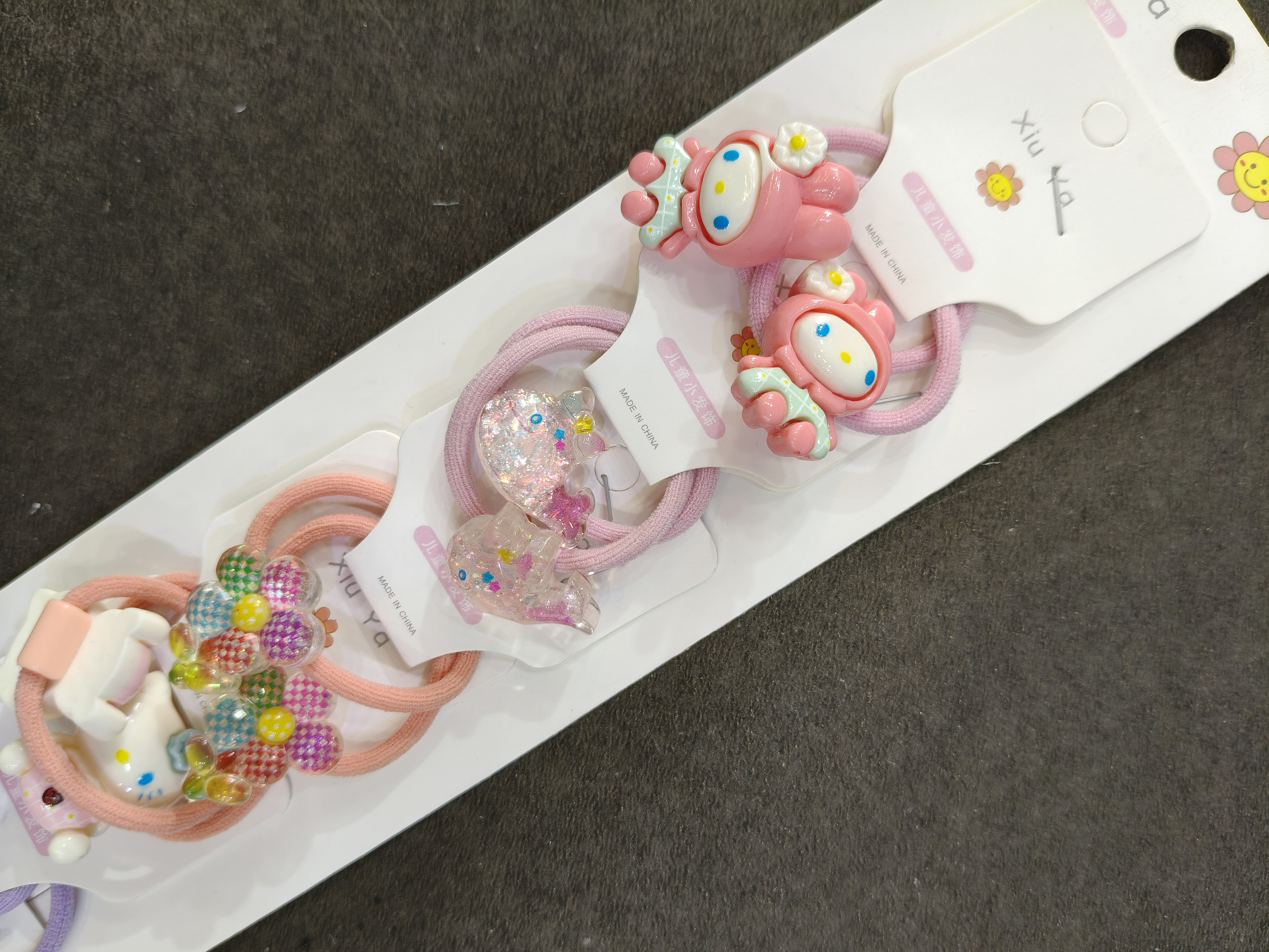 Cute Hair Ties Set of 4