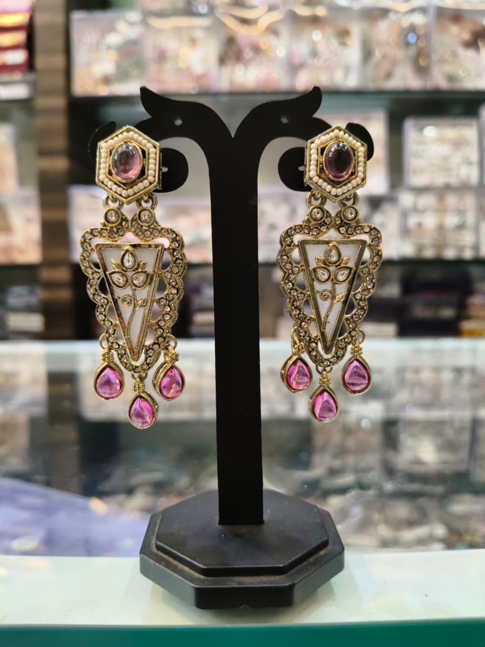 Elegant Geometric Drop Earrings