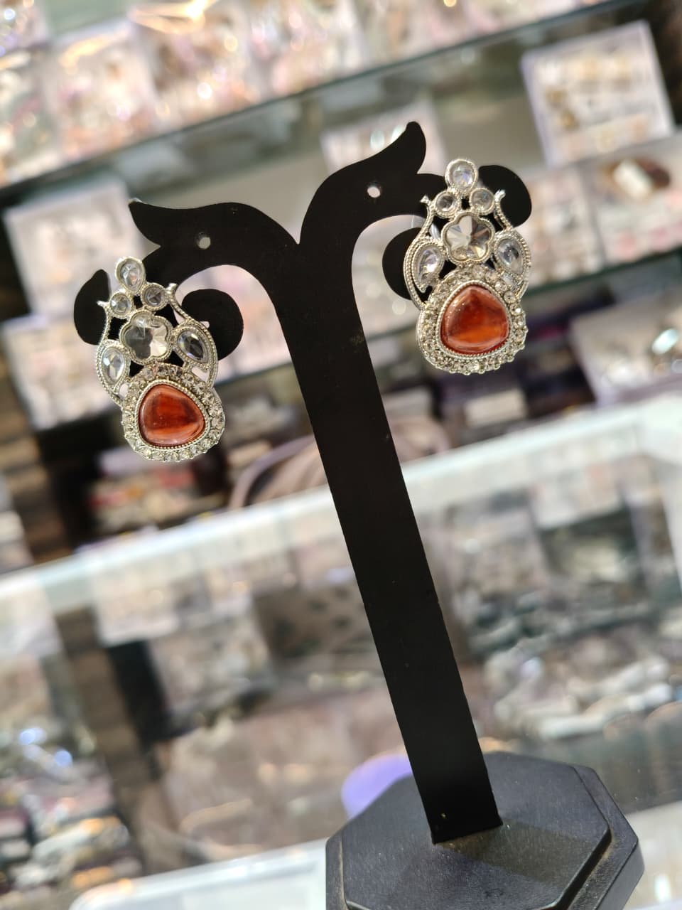 Elegant Gemstone Earrings