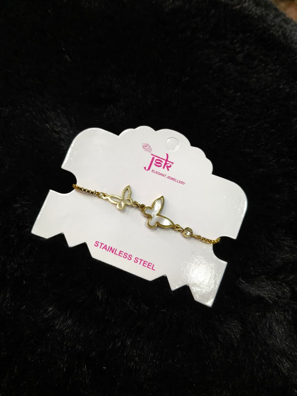 Butterfly Stainless Steel Bracelet