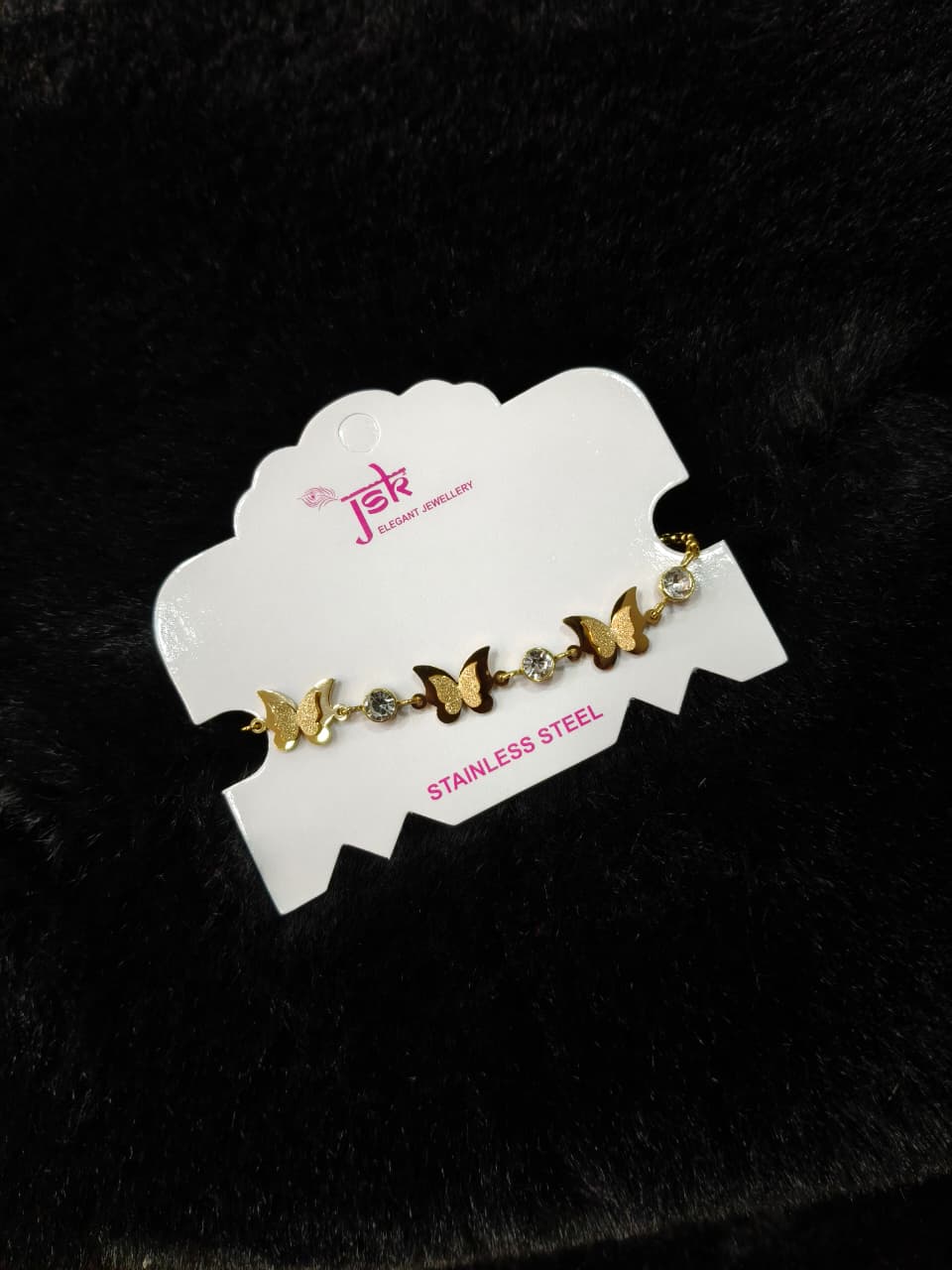 Butterfly Stainless Steel Bracelet