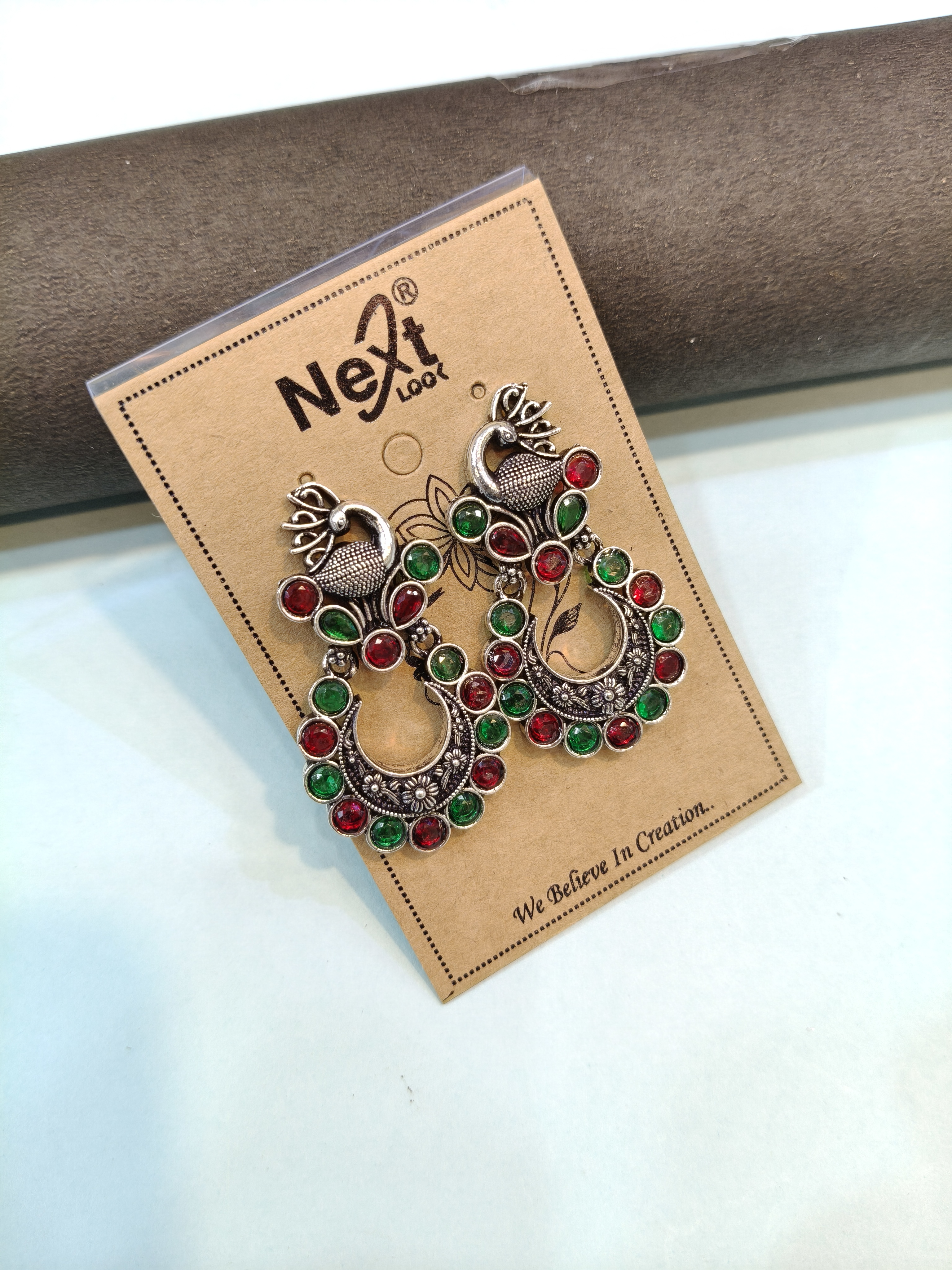 Peacock Design Earrings