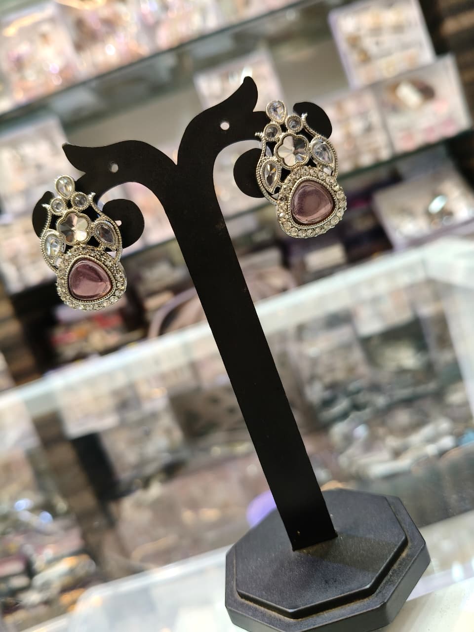 Elegant Gemstone Earrings