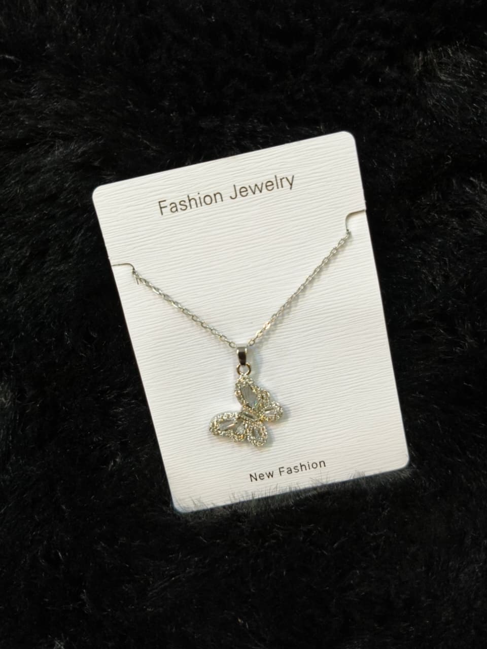 Elegant Butterfly Pendant Necklace