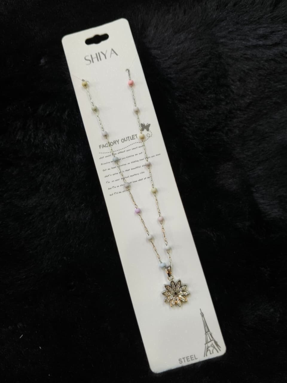 Floral Pendant chain