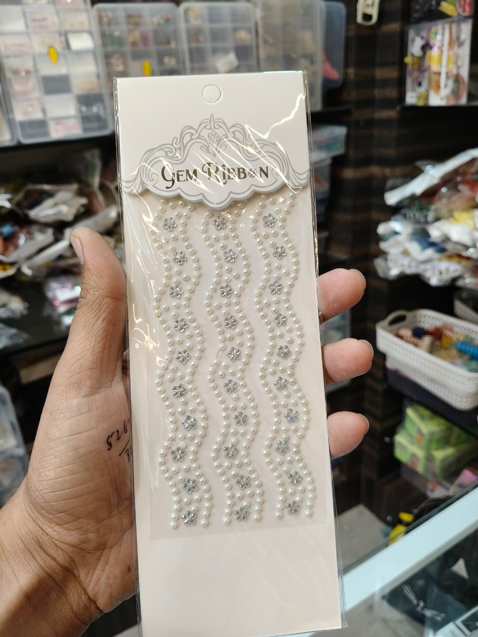 Ribbon  Hair Sticker