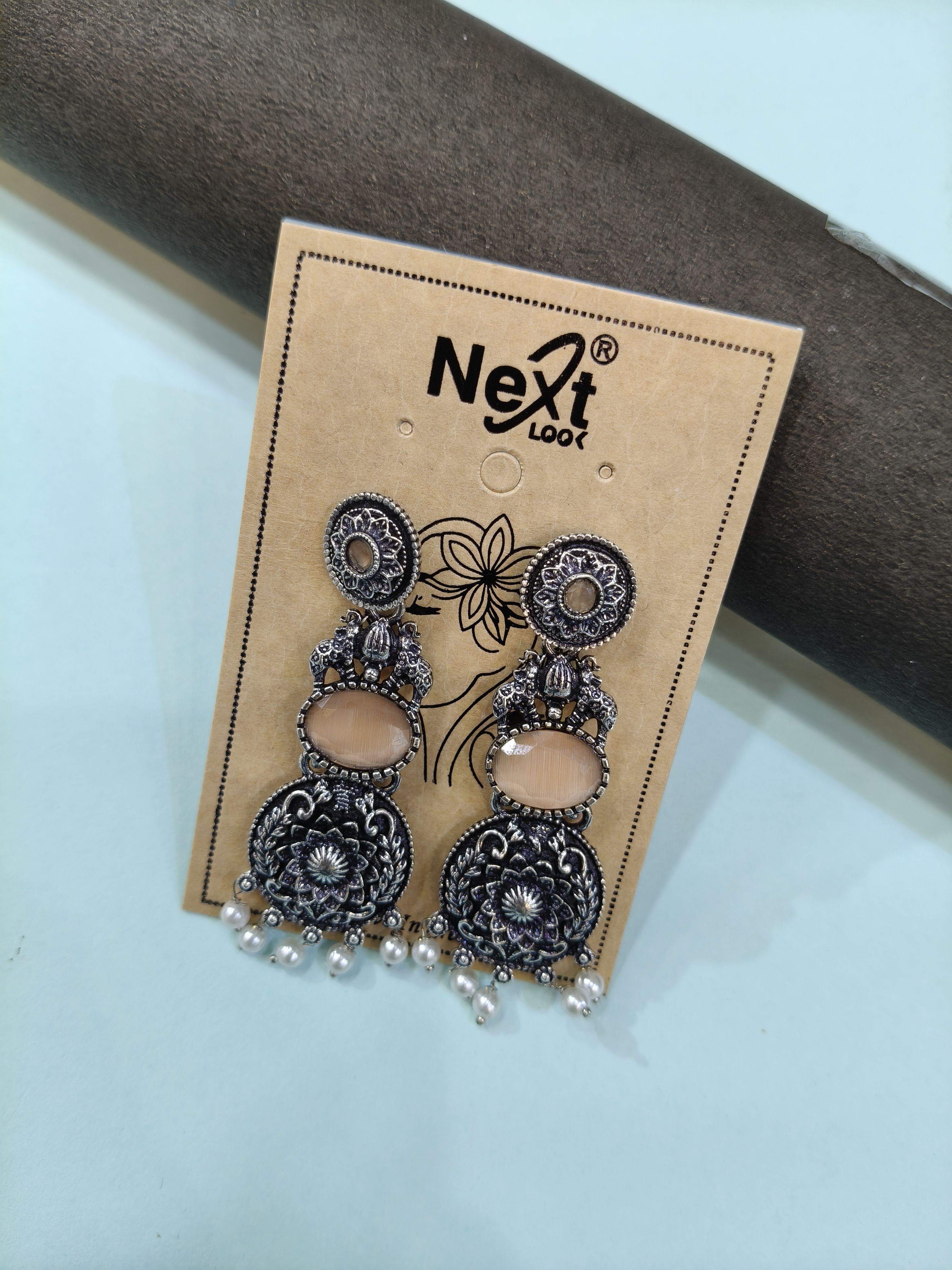 Oxidized Earrings
