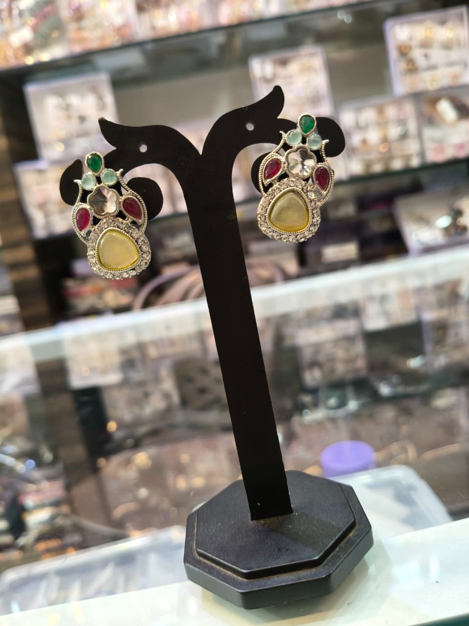 Elegant Gemstone Earrings