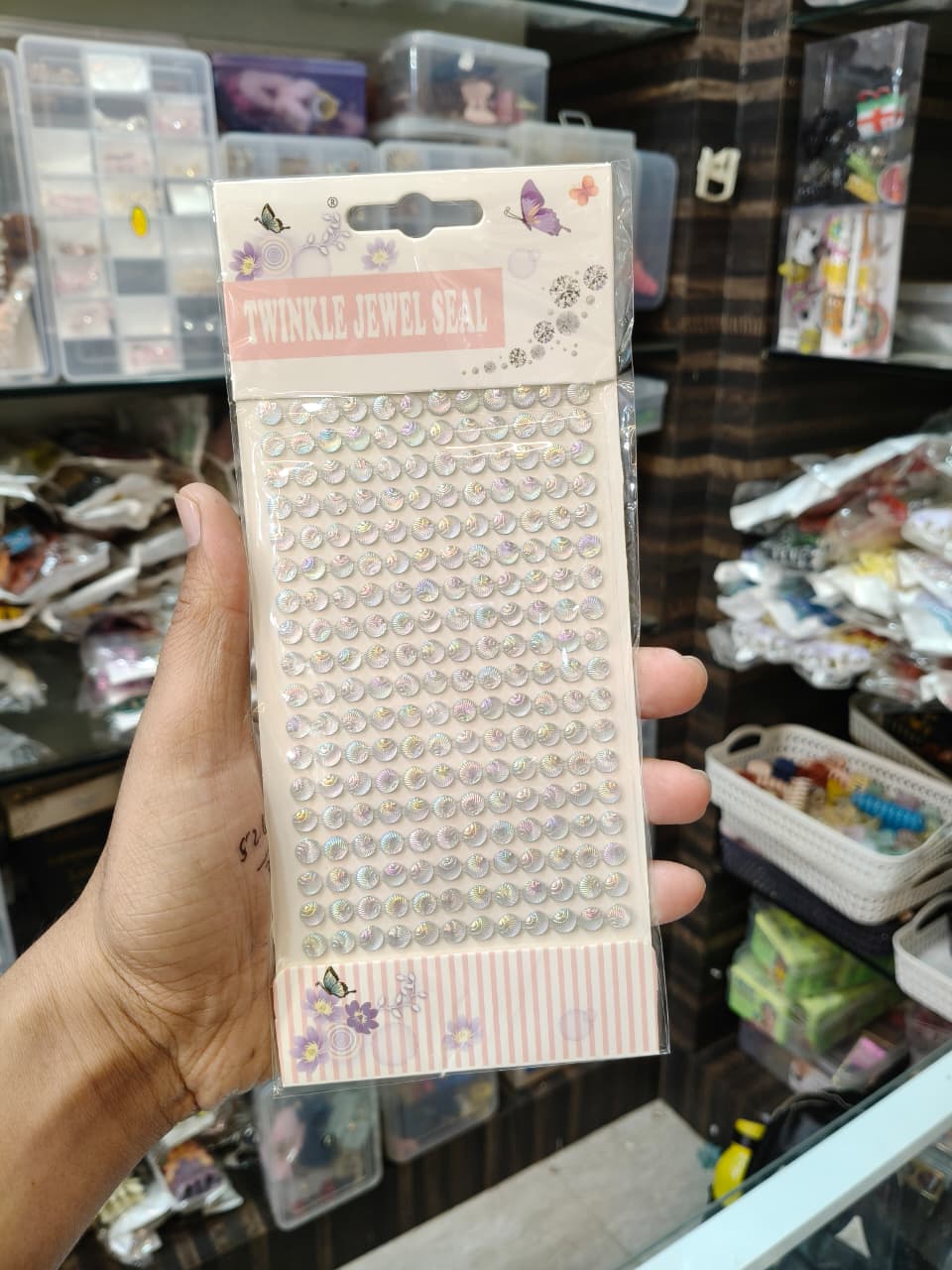 Twinkle Jewel  Hair Sticker pearl