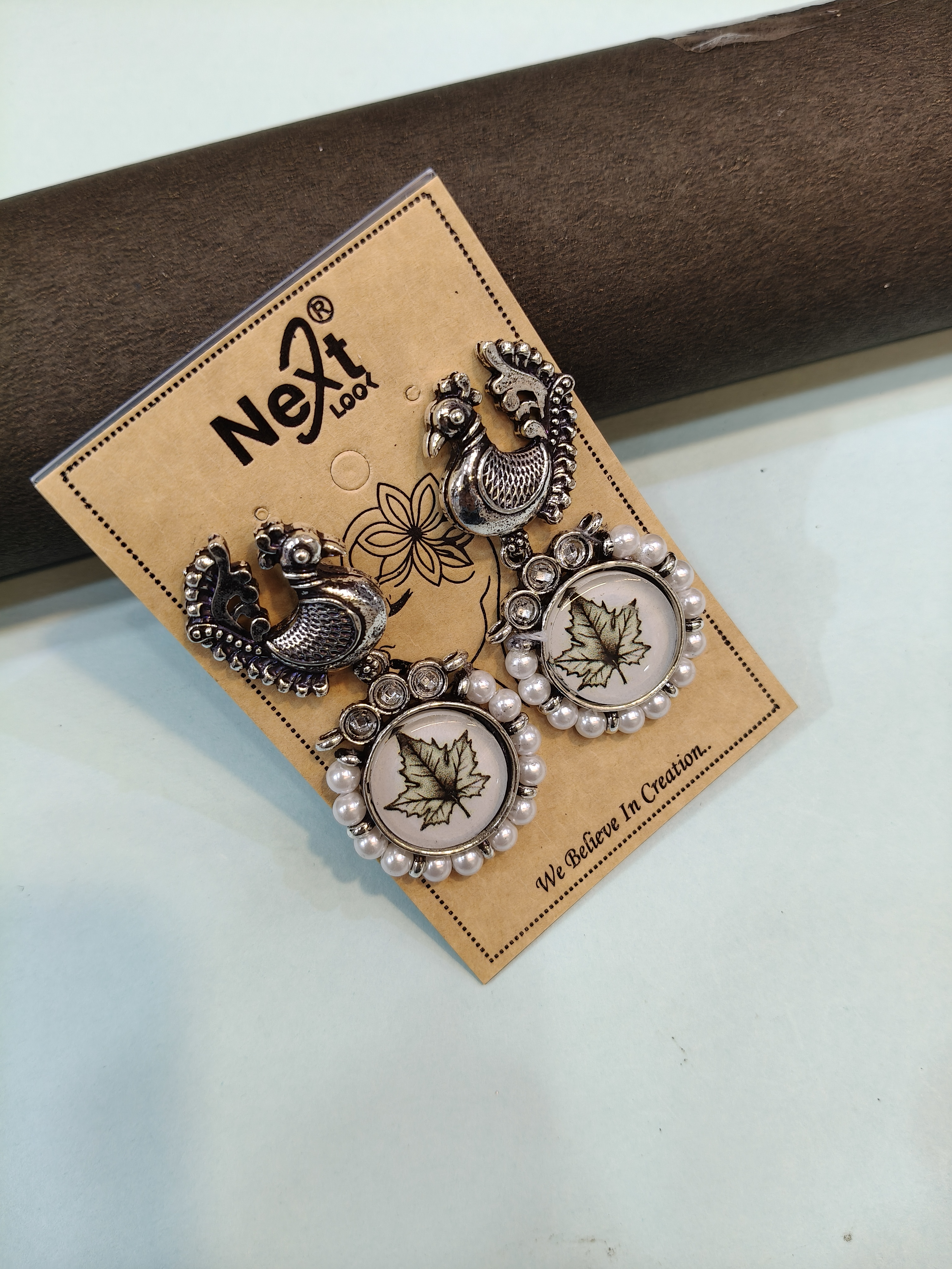 Peacock Design Earrings