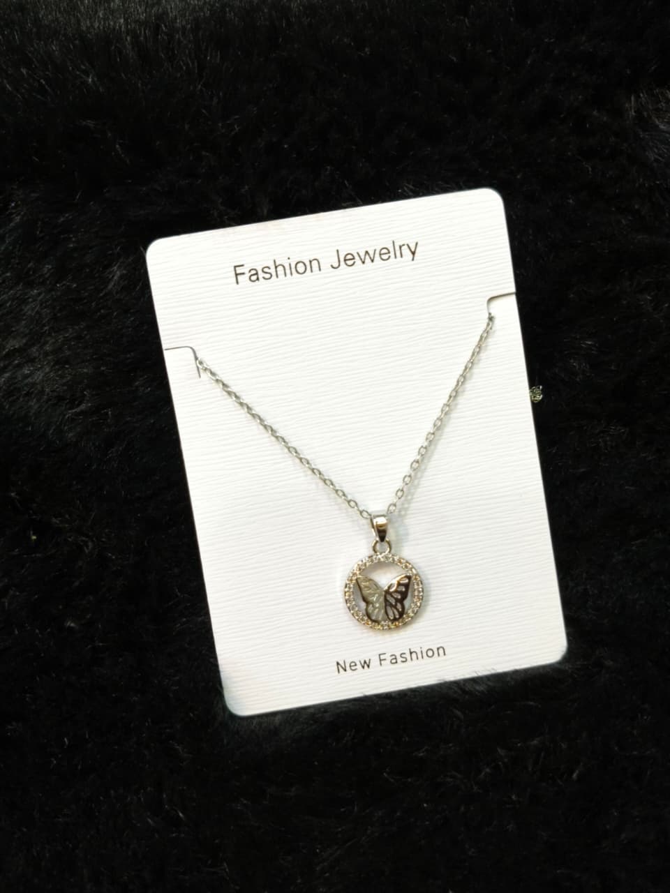 Butterfly Pendant Necklace