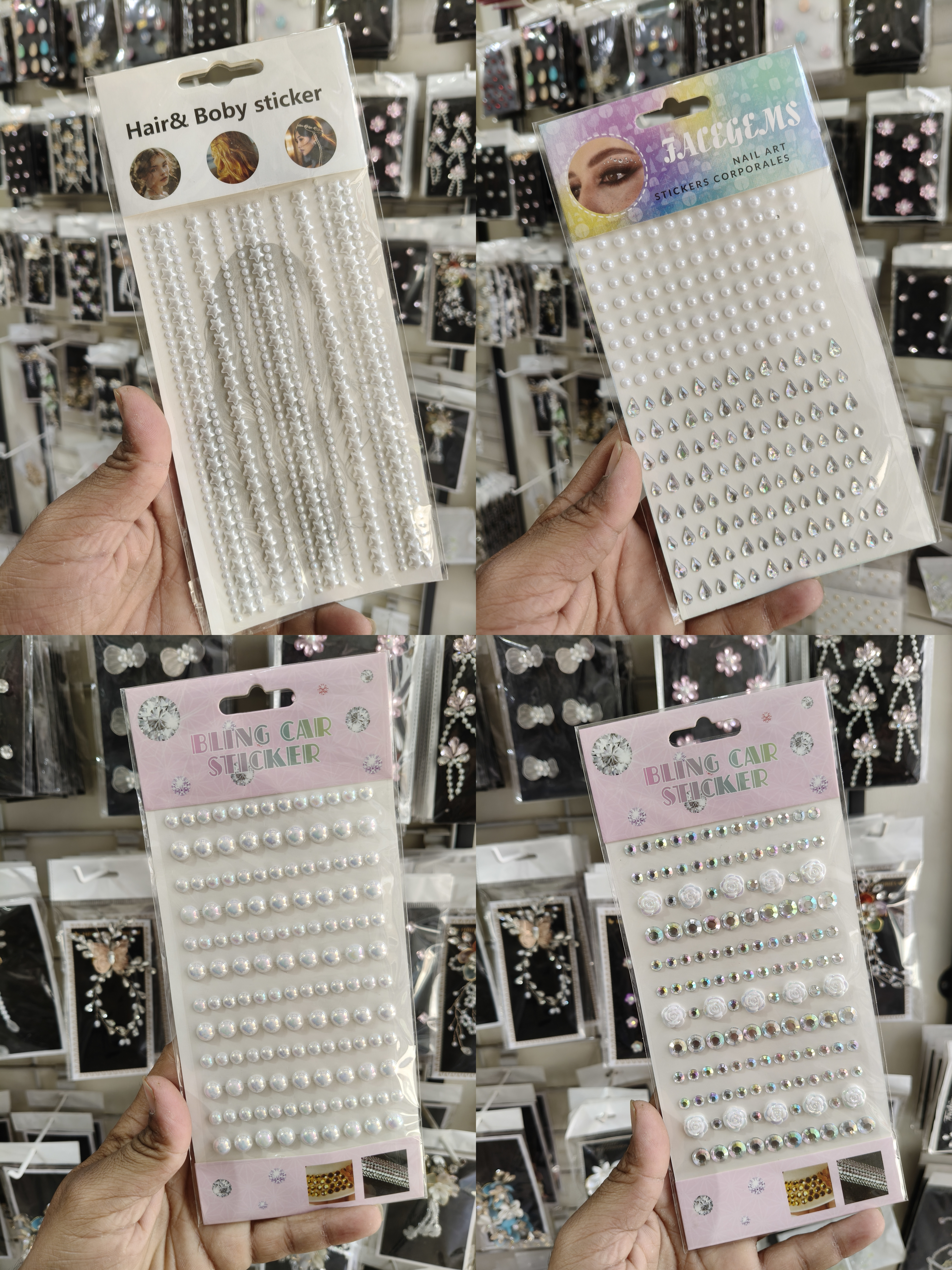 HAIR STICKER COMBO SET 