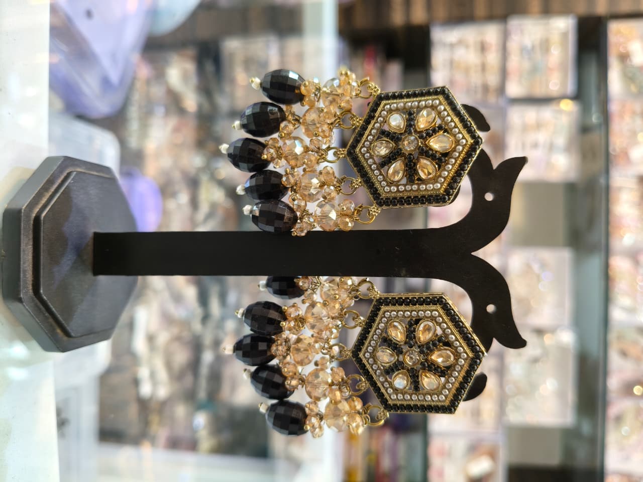 Hexagon Designer Earrings