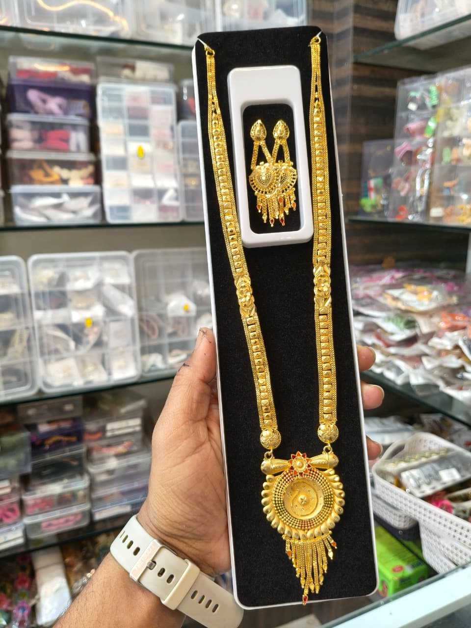 Traditional Gold-Plated Necklace