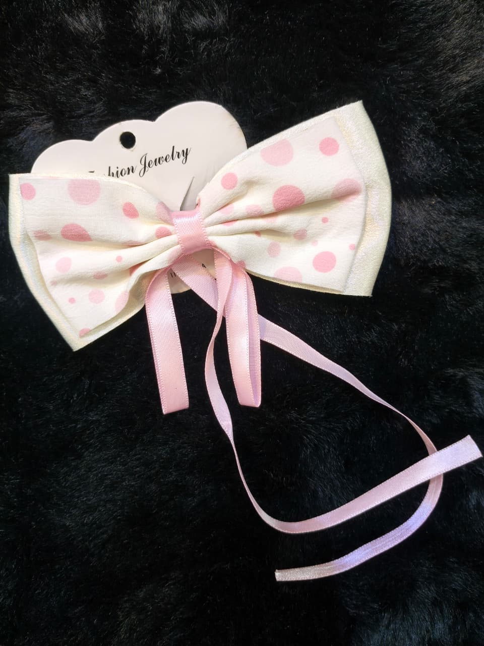 Polka Dot Kids Hair Bow