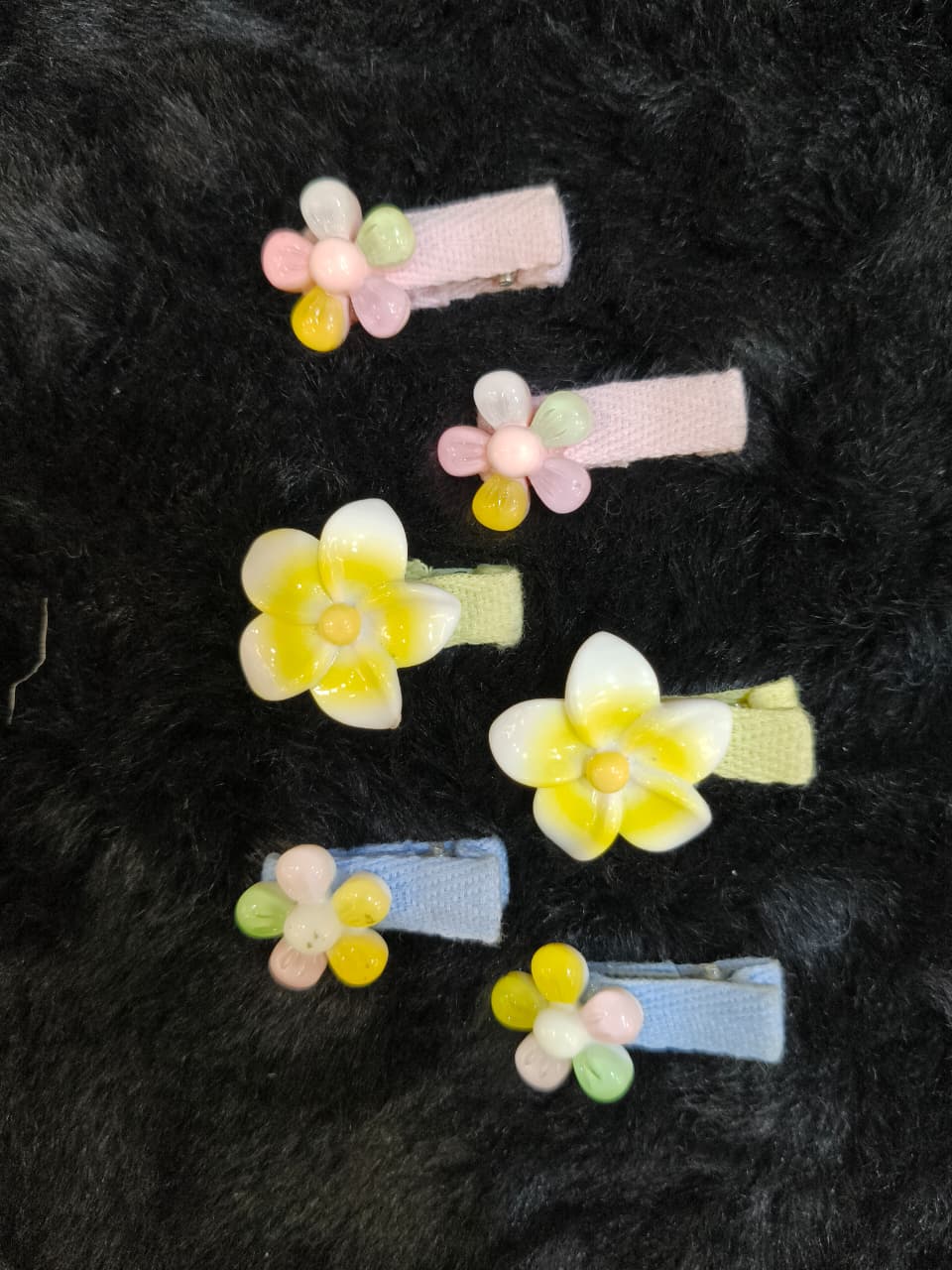 Floral Hair Clips