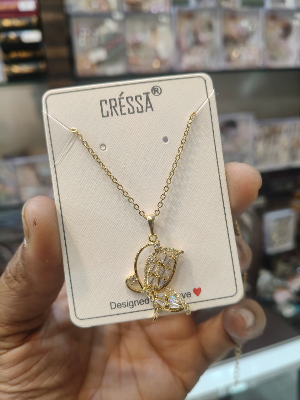 Cressa Bird Pendant Chain