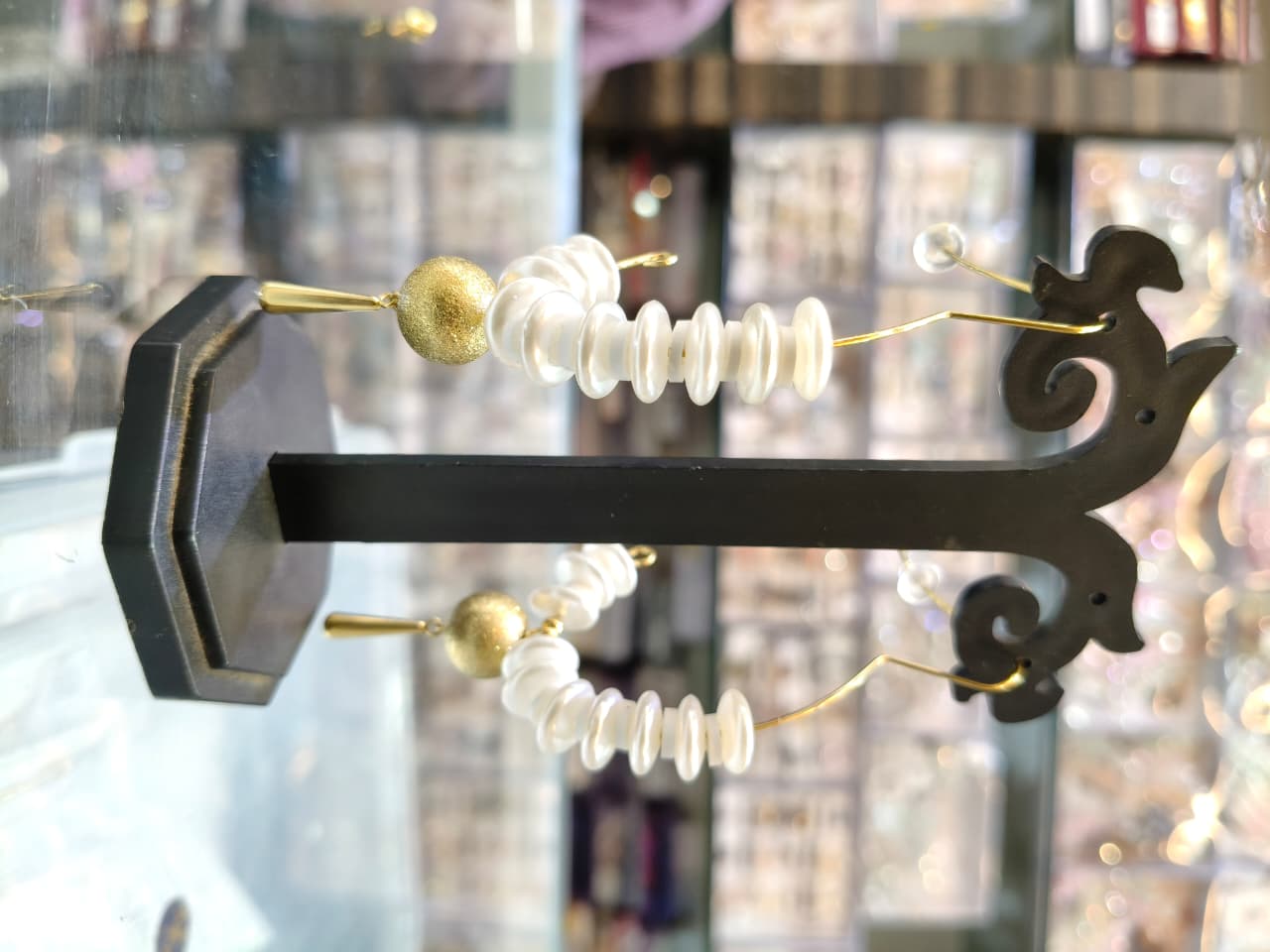 Elegant Pearl Drop Earrings