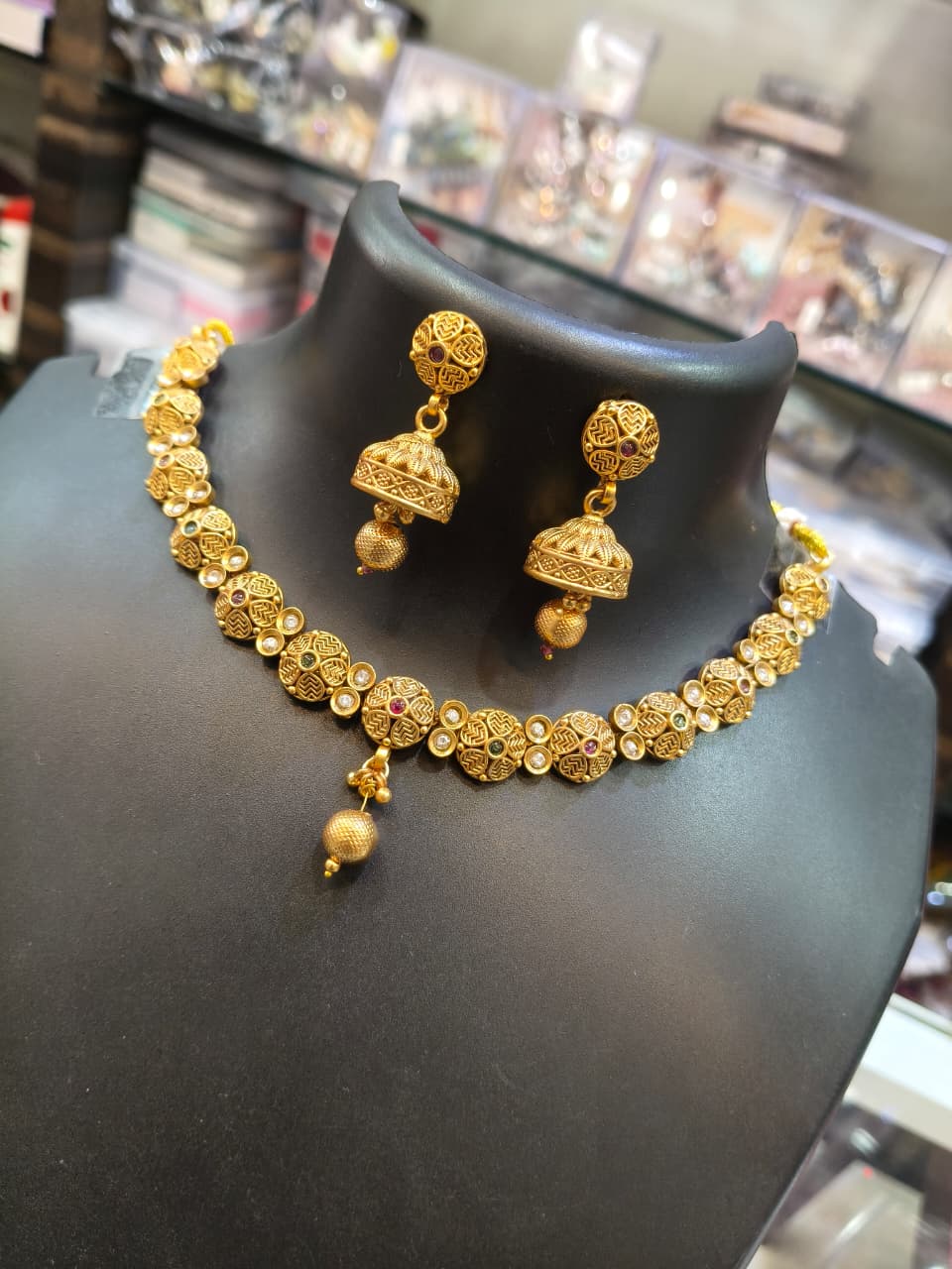 Traditional Gold Plated Jewelry Set