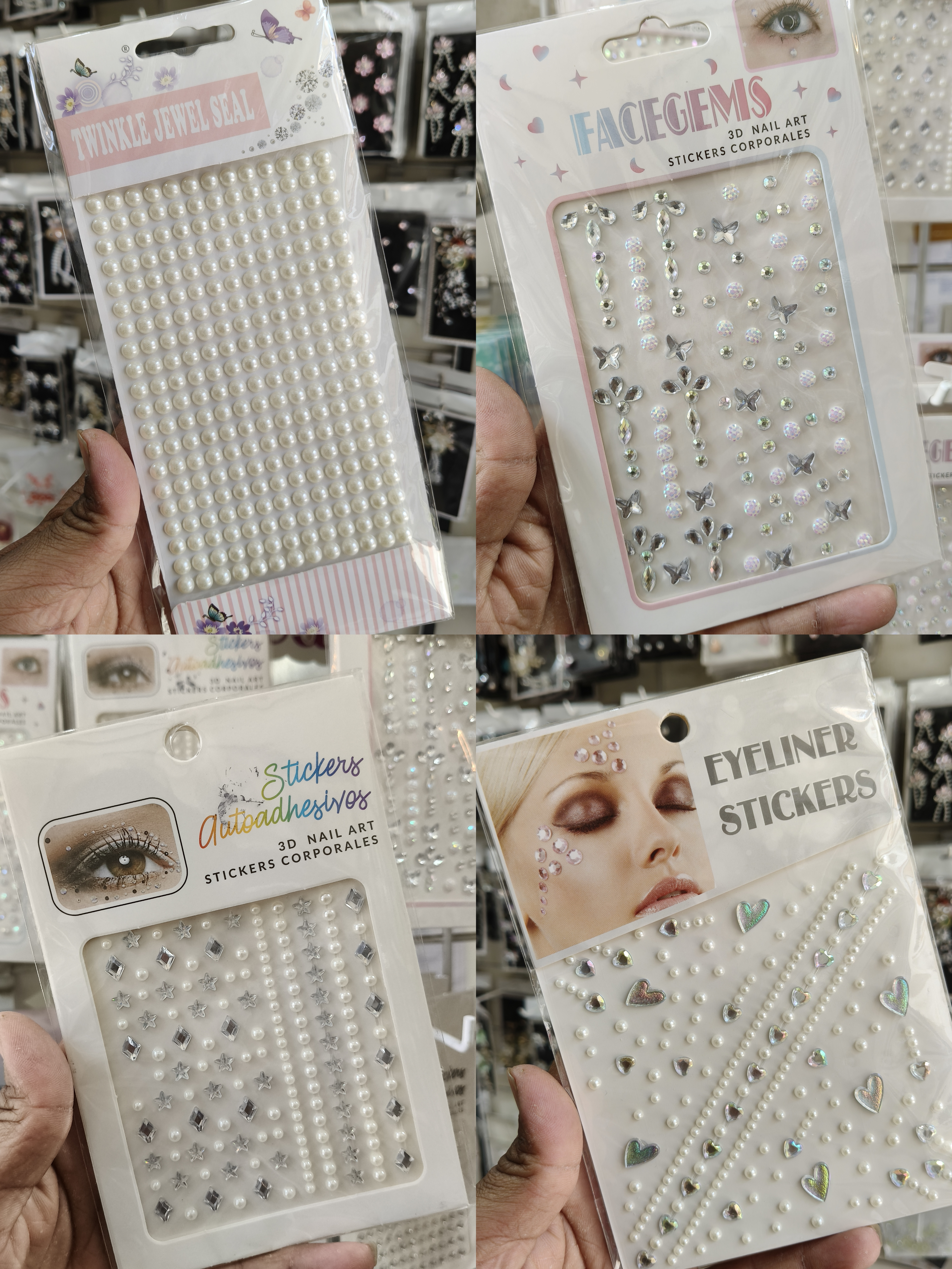 HAIR STICKER COMBO SET 