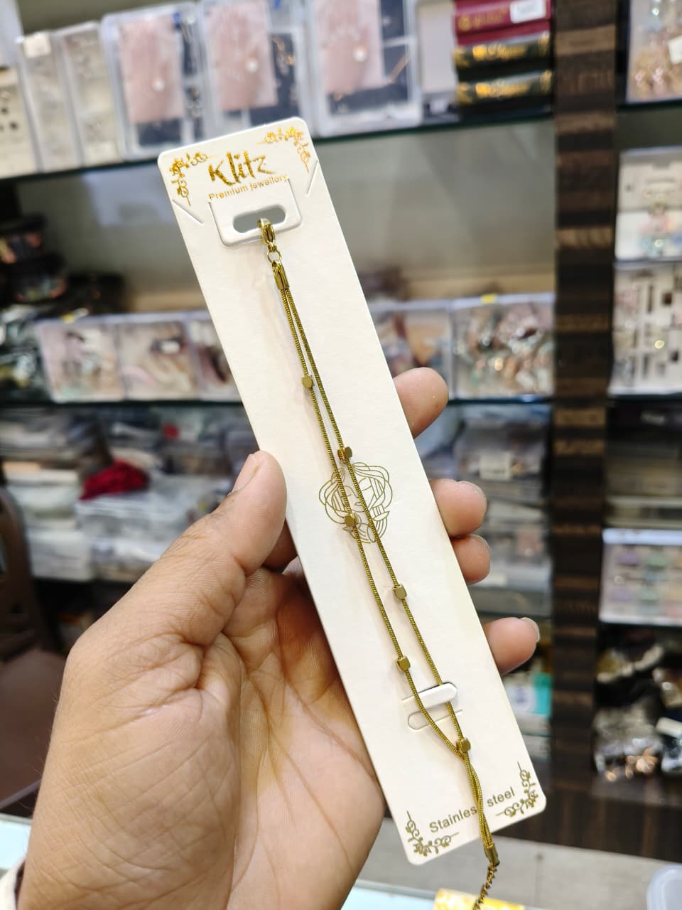 Elegant Gold-Tone Bracelet