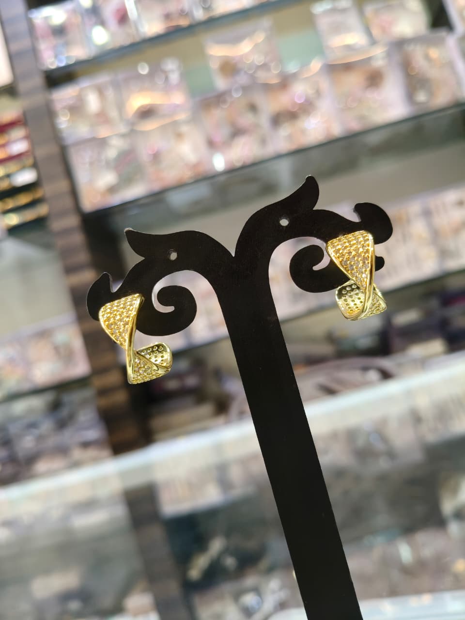 Gold Plated Designer Earrings