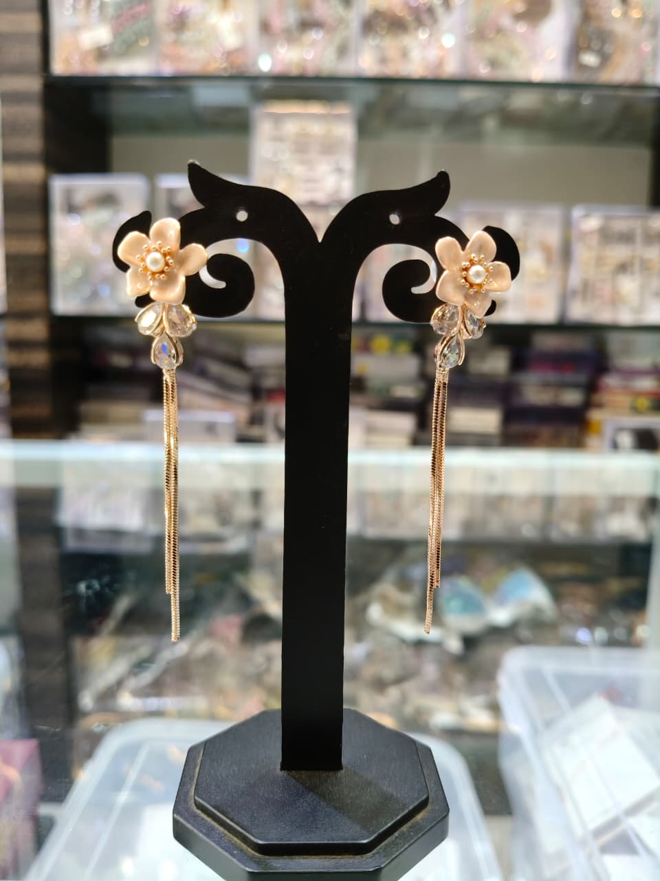 Floral Drop Earrings