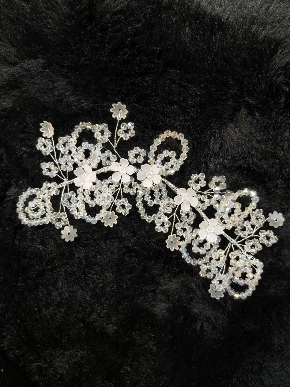 Crystal Floral Hair Tiara