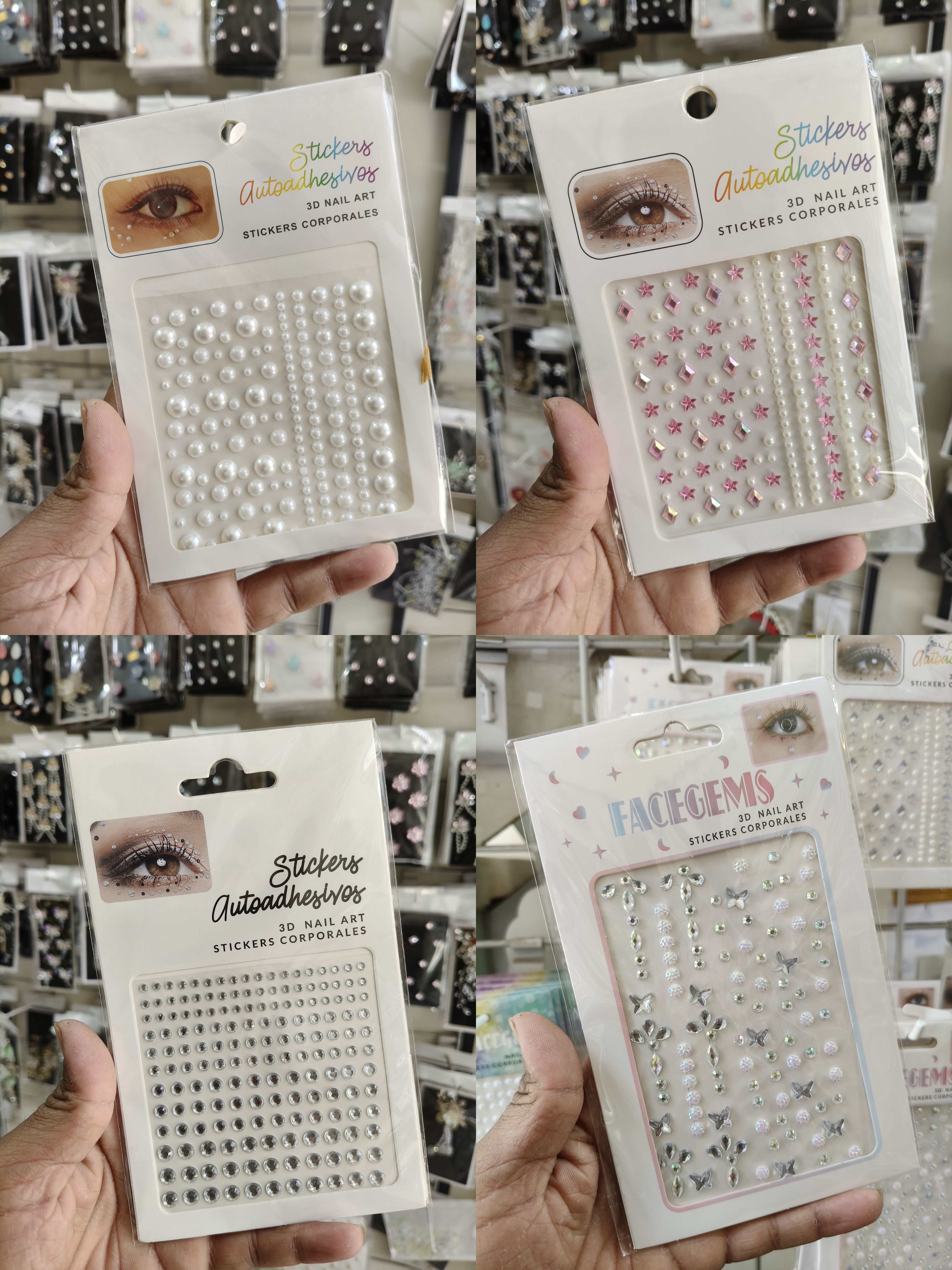 HAIR STICKER COMBO SET 