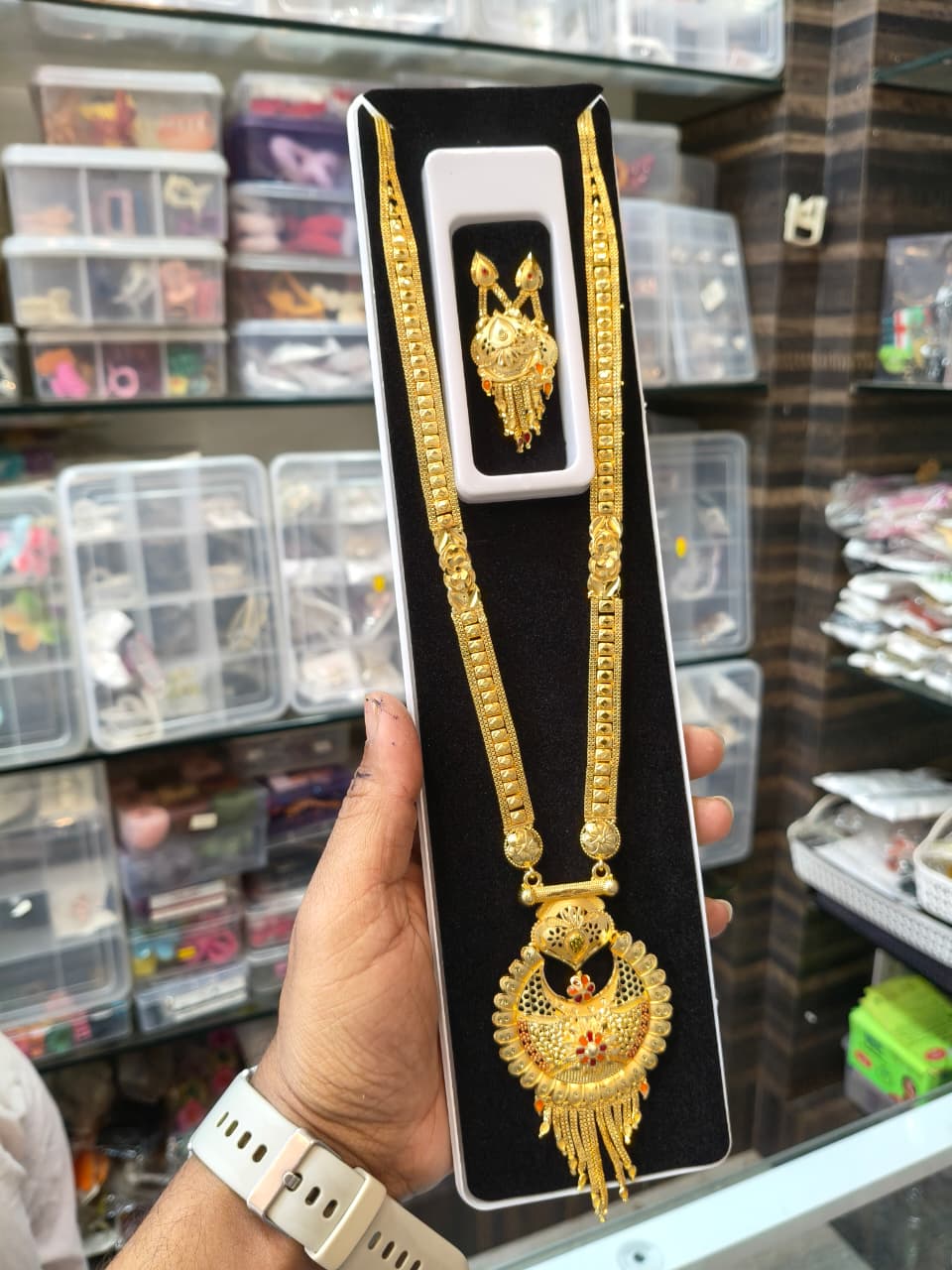 Traditional Gold-Plated Necklace