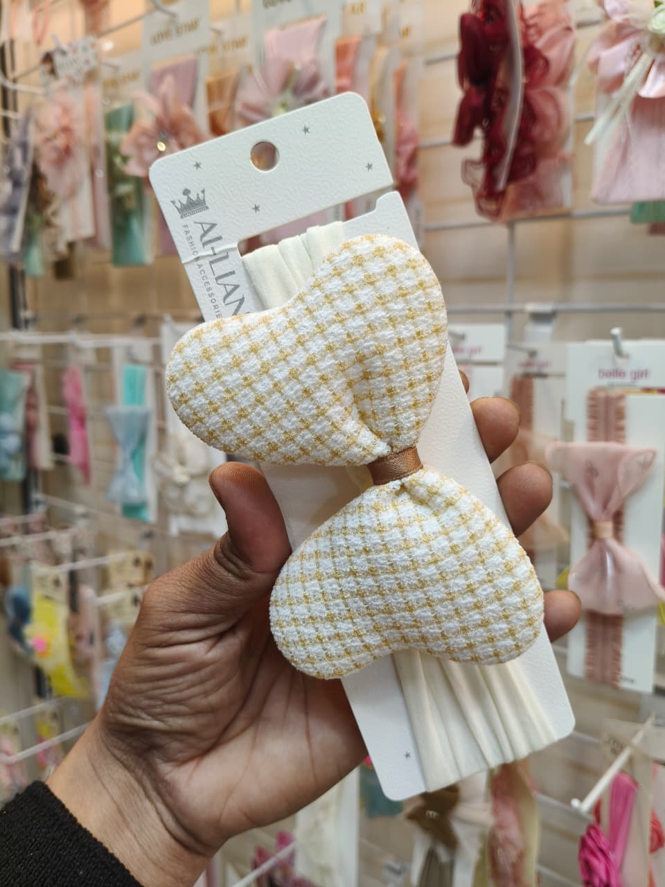 Heart-Shaped Baby Headband