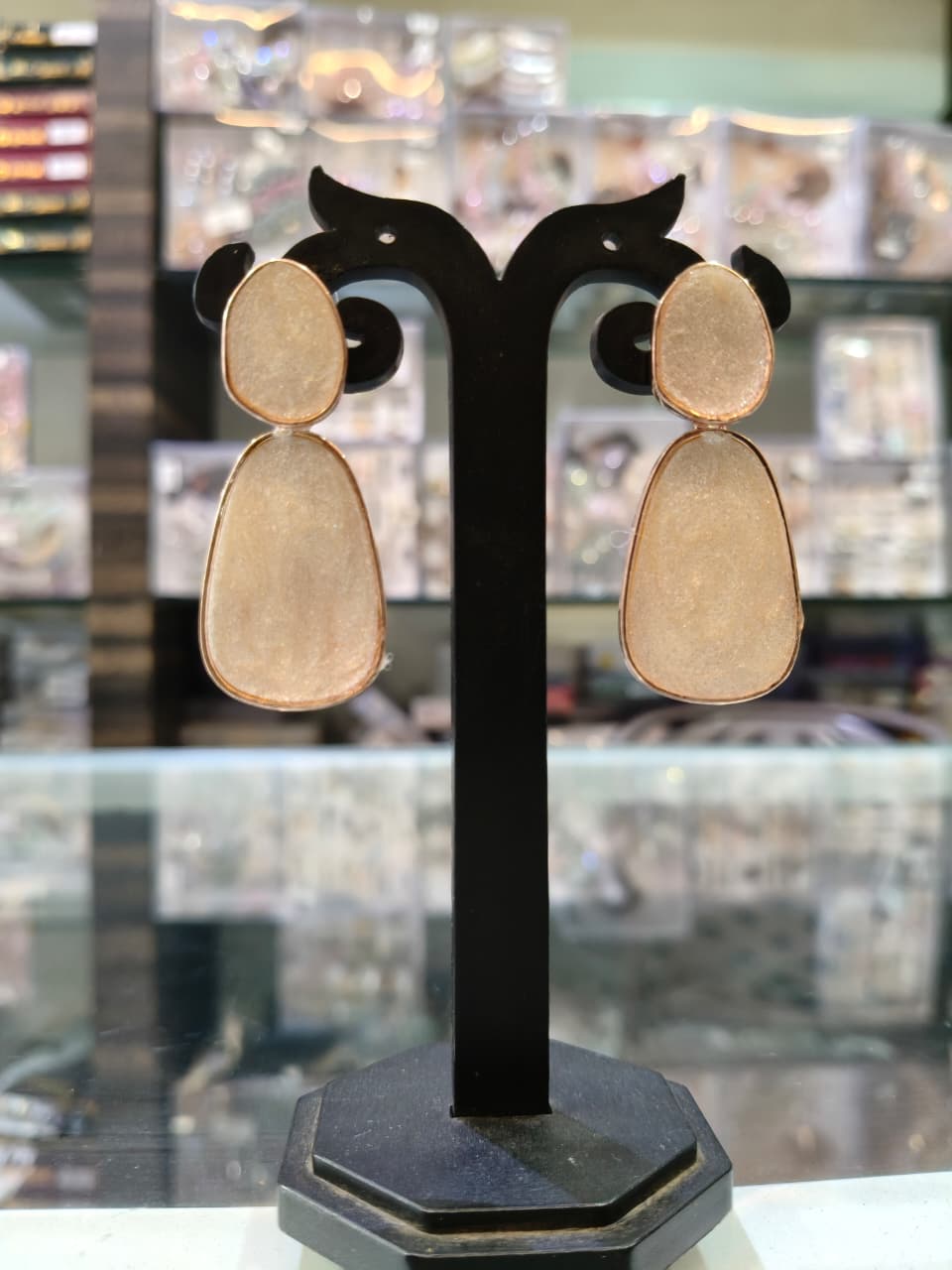 Gold-Toned Drop Earrings